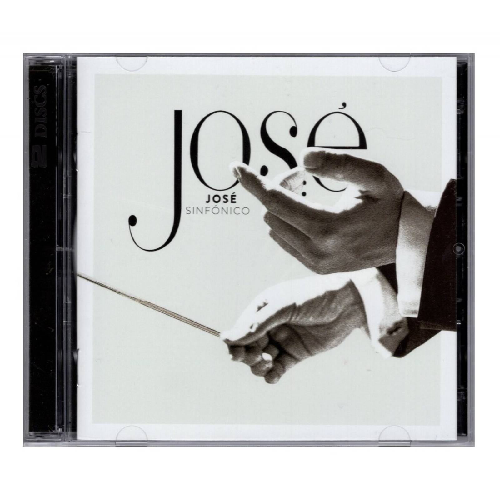 Jose Jose - Sinfonico - 2 Discos Cd - Nuevo (26 Canciones)