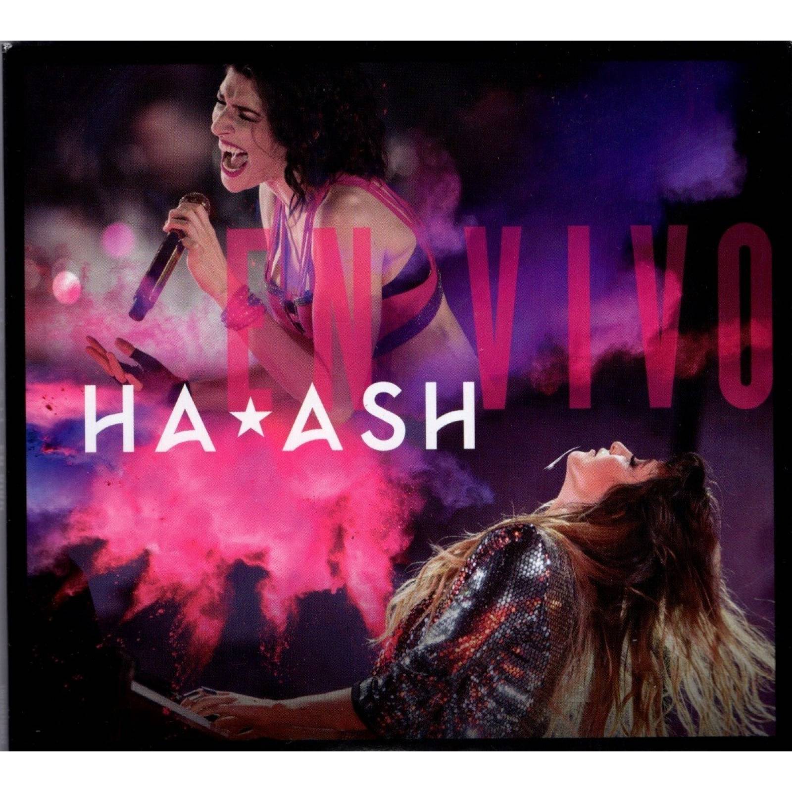 Ha Ash - En Vivo - 2 Discos Cd + Dvd - (22 Canciones).