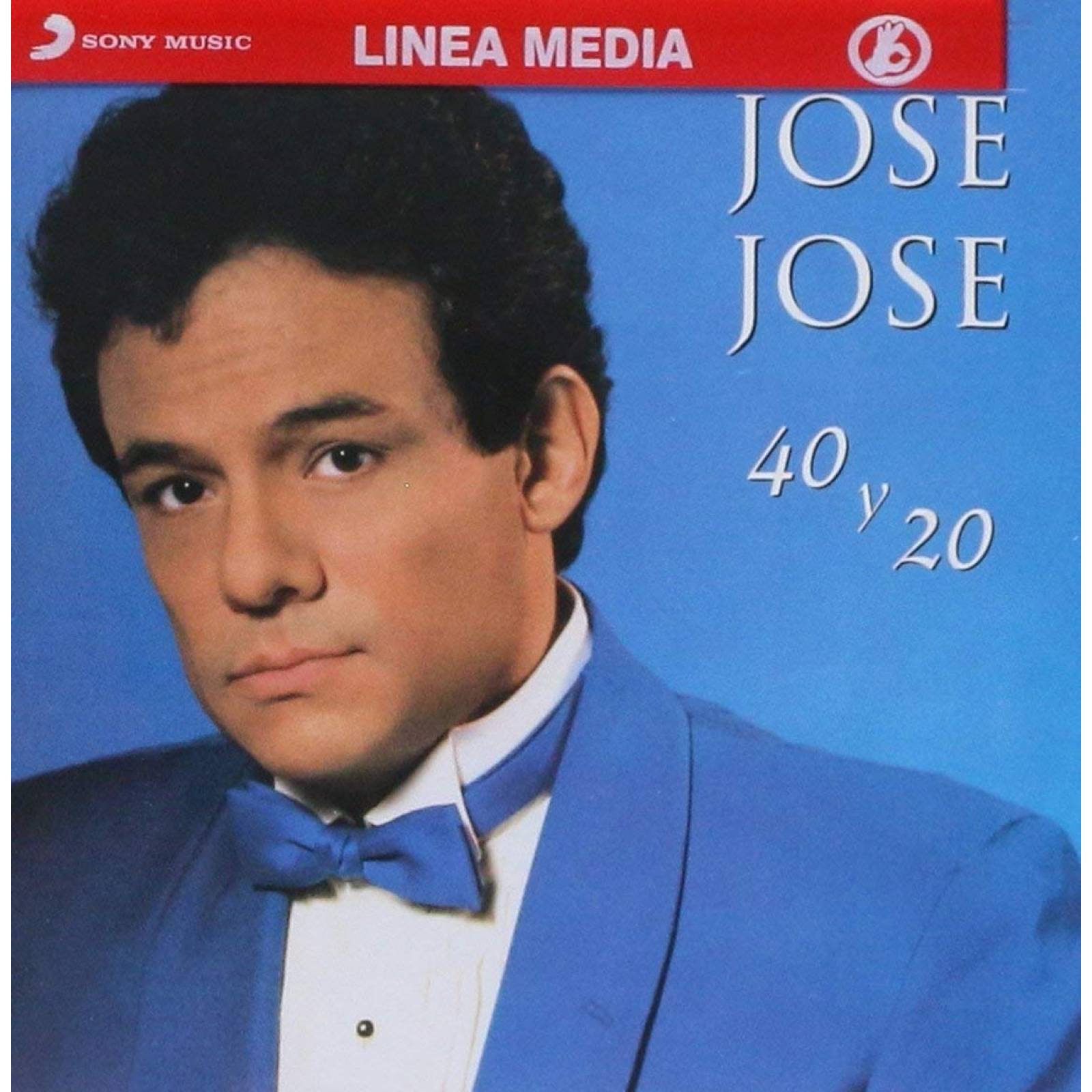 Jose Jose - 40 Cuarenta Y 20 Veinte - Disco Cd 10 Canciones.