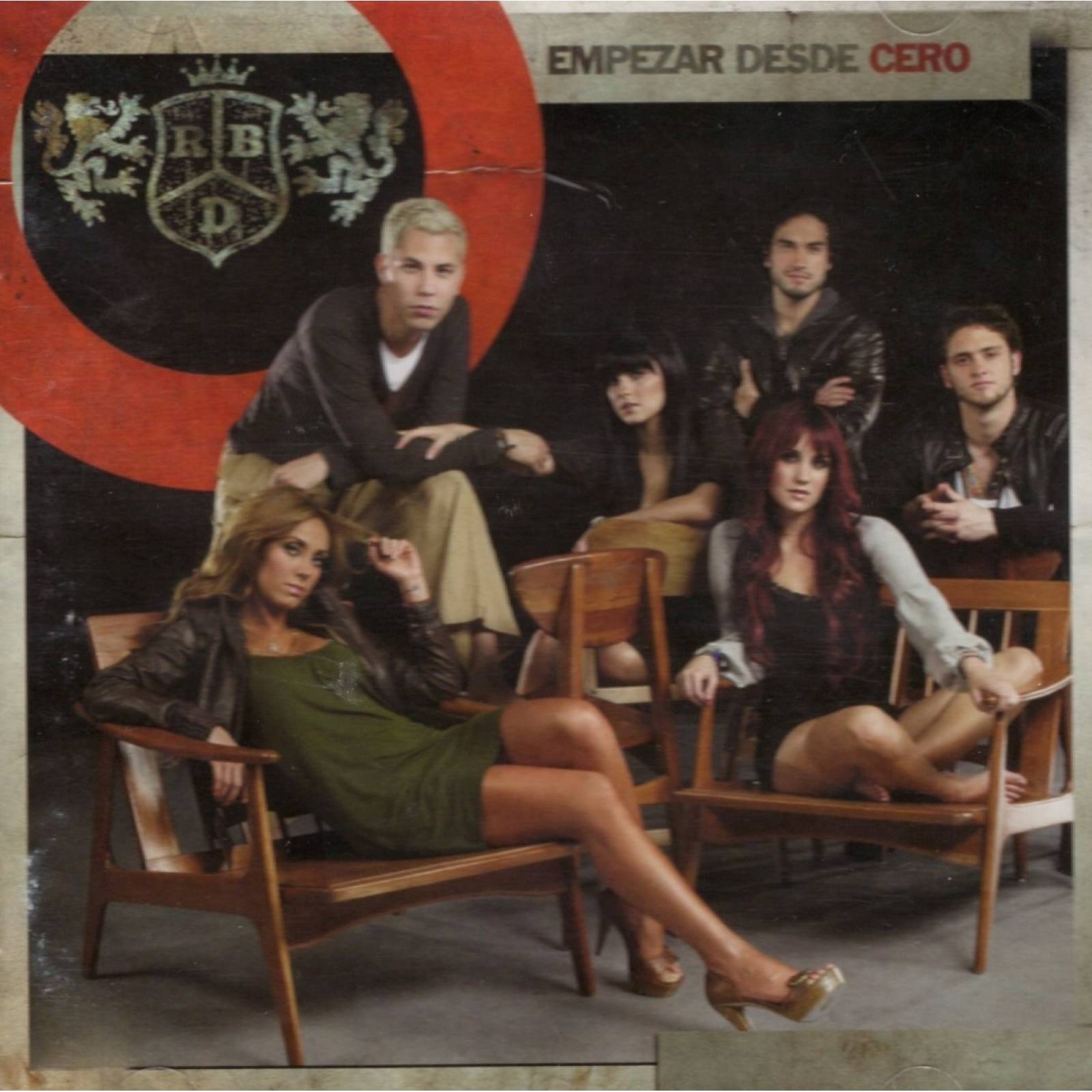 Empezar Desde Cero - Rbd Rebelde - Disco Cd 13 Canciones.