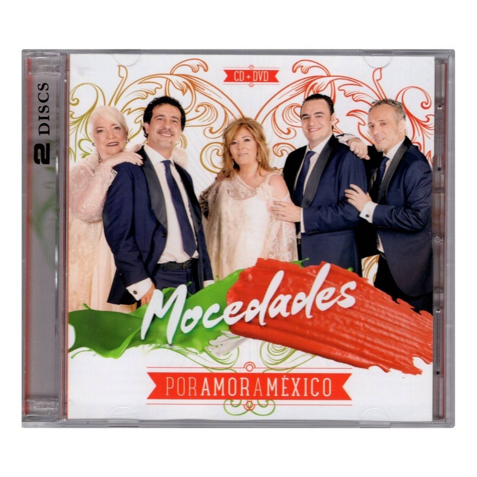 Mocedades - Por Amor A Mexico - Cd + Dvd 15 Canciones
