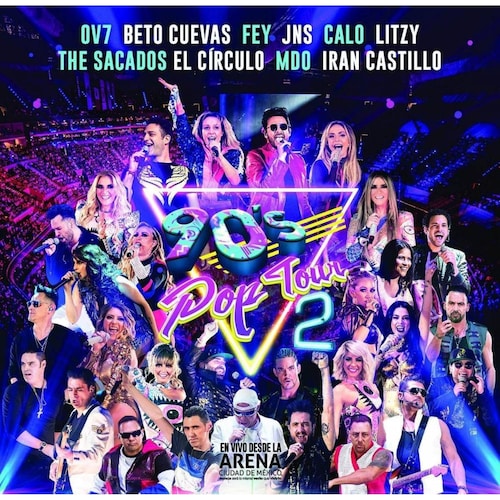 90's Pop Tour - Volumen 2 Ov7 Fey - 2 Cd 's + Dvd - Nuevo