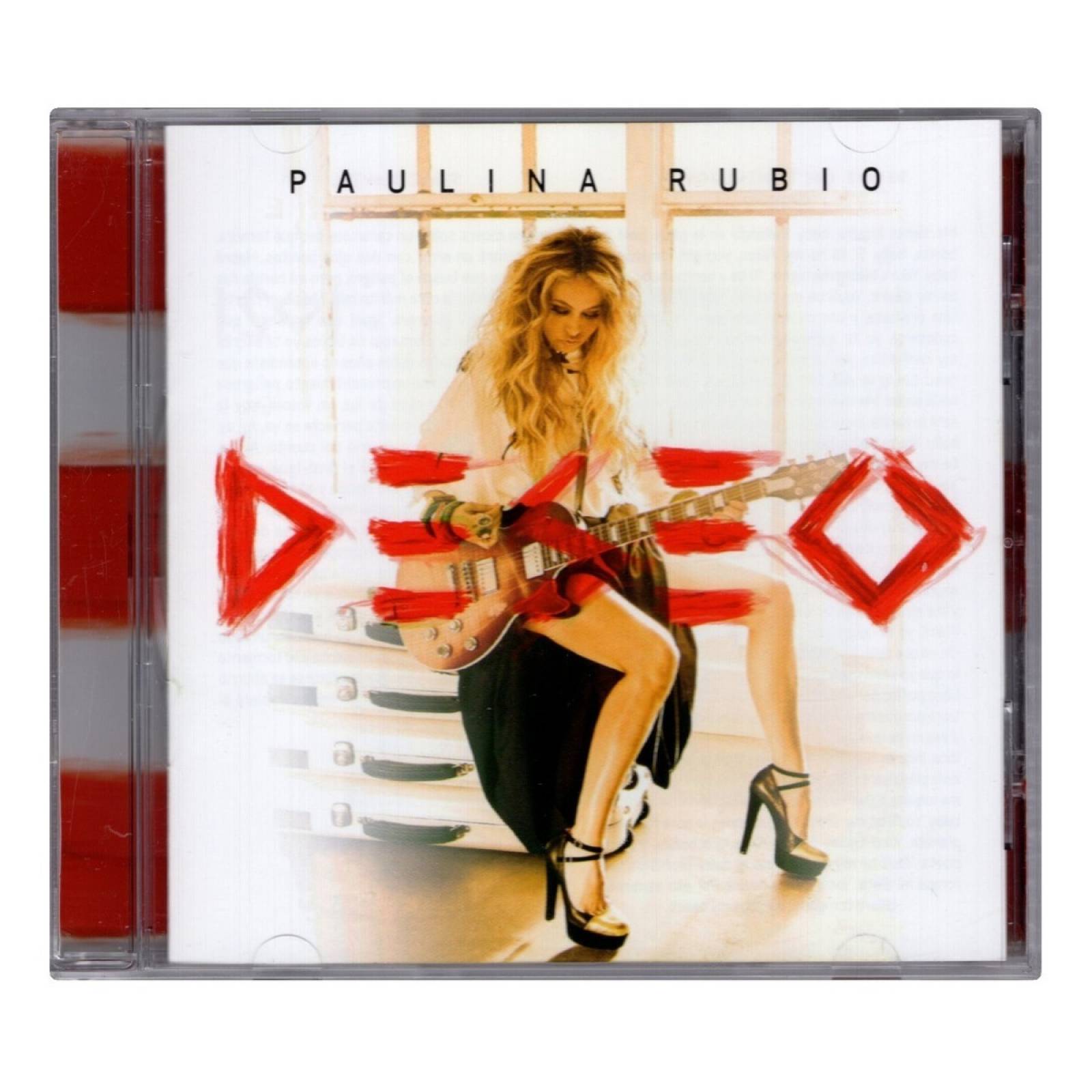 Paulina Rubio - Deseo - Disco Cd 11 Canciones.
