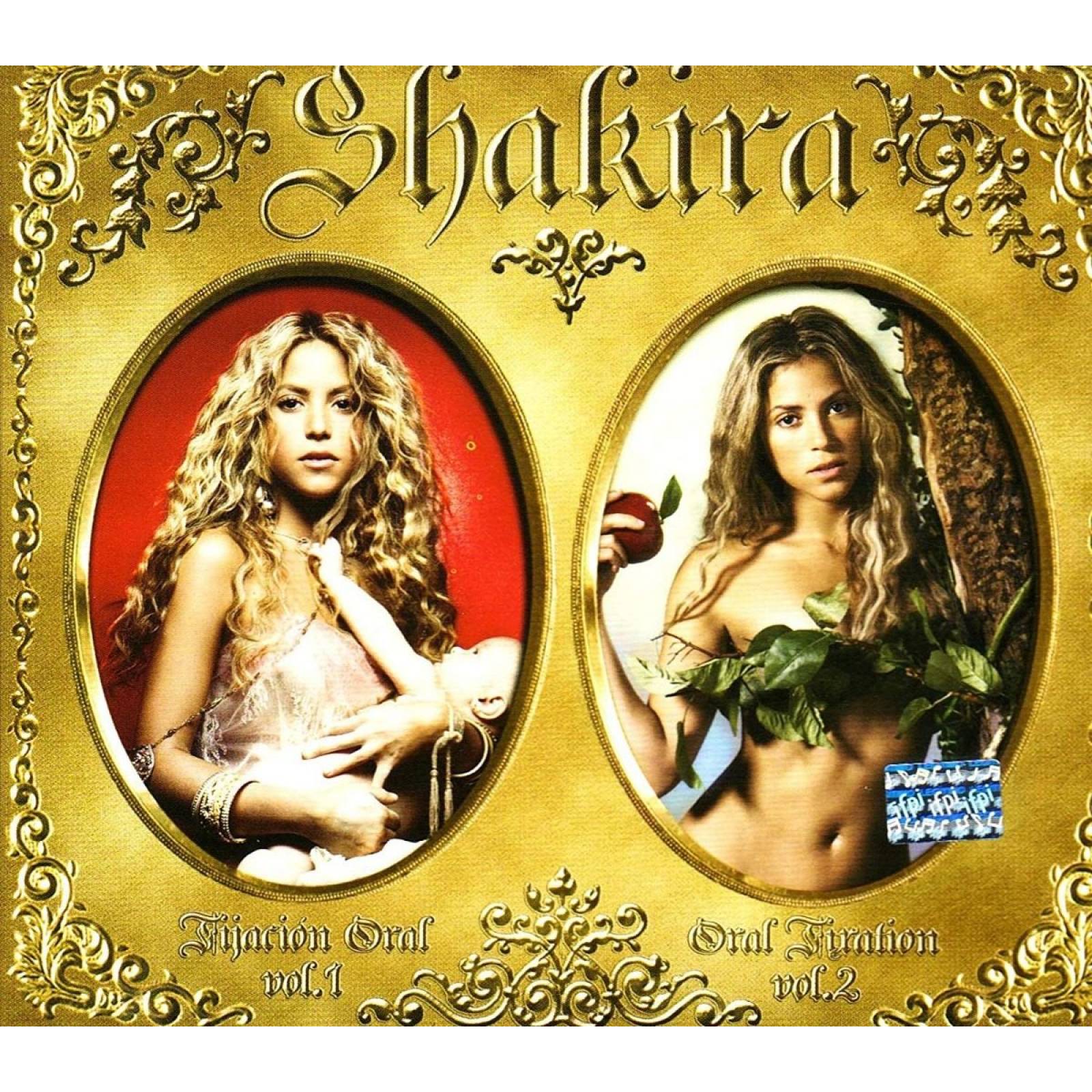 Shakira - Fijacion Oral Vol 1 + Vol 2 - Boxset 2 Discos Cd