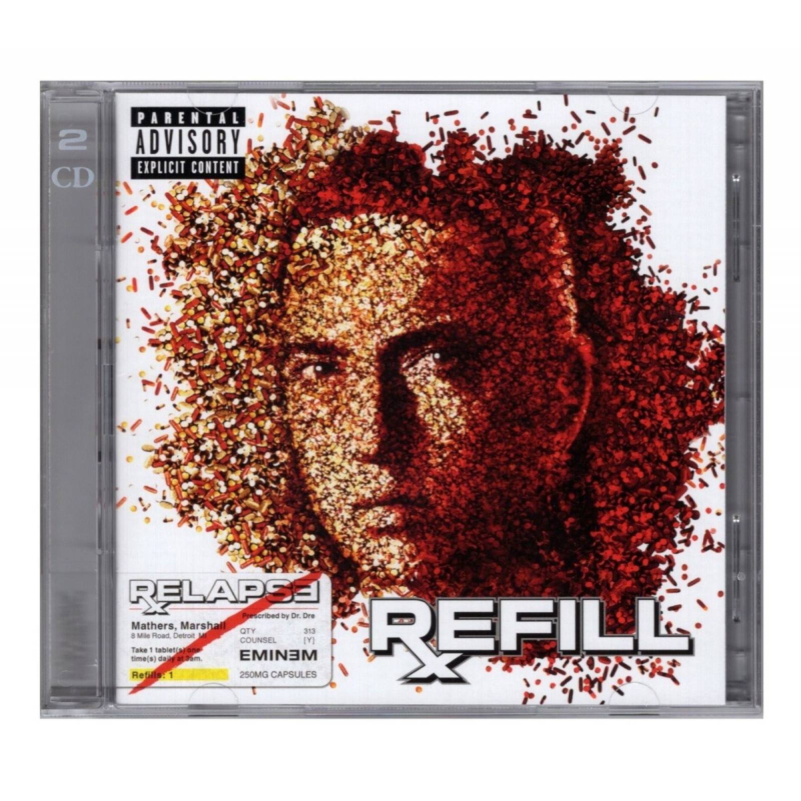 Eminem - Relapse Refill - 2 Discos Cd 's (27 Canciones)