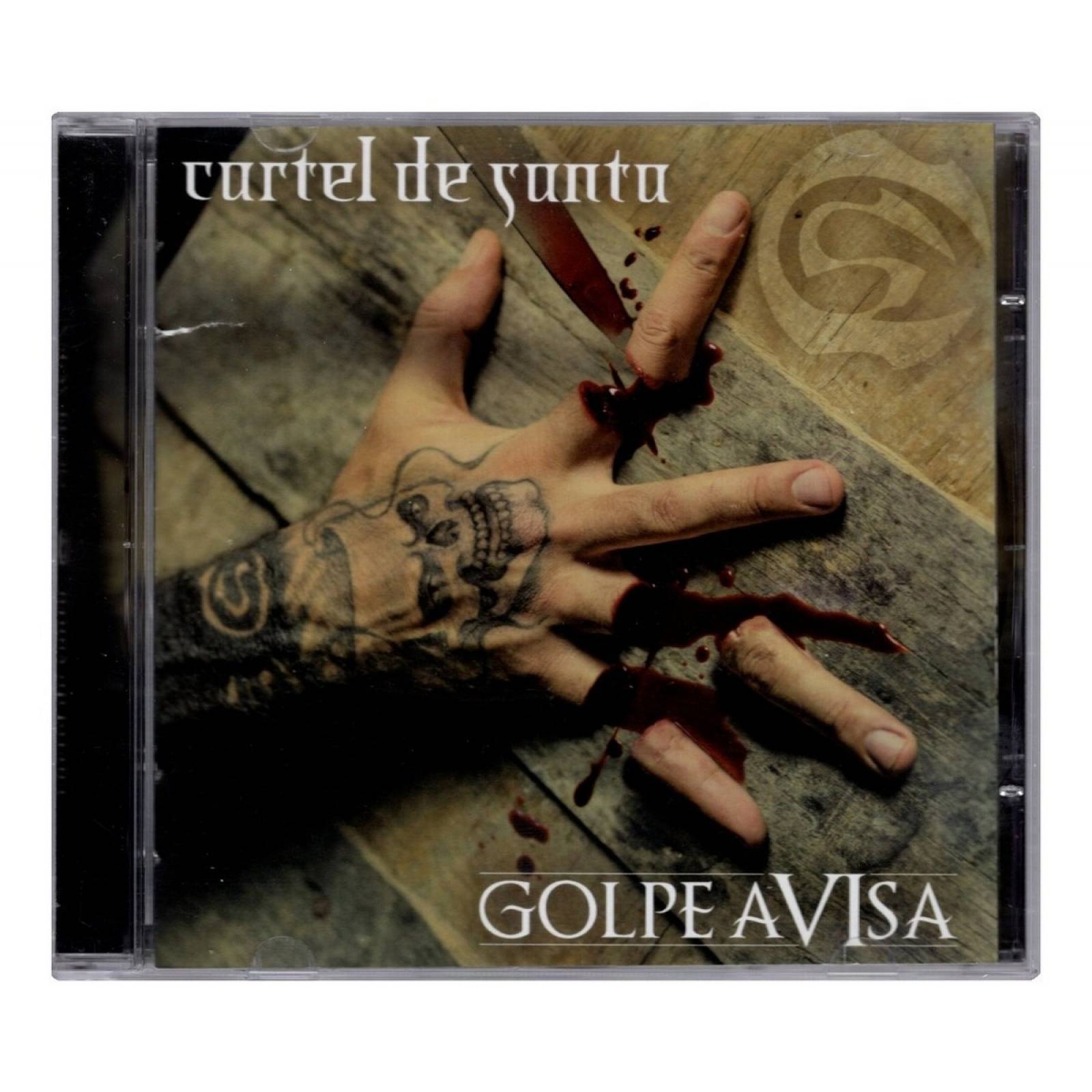 Cartel De Santa  Golpe Avisa  Disco  Cd Con 12 Canciones