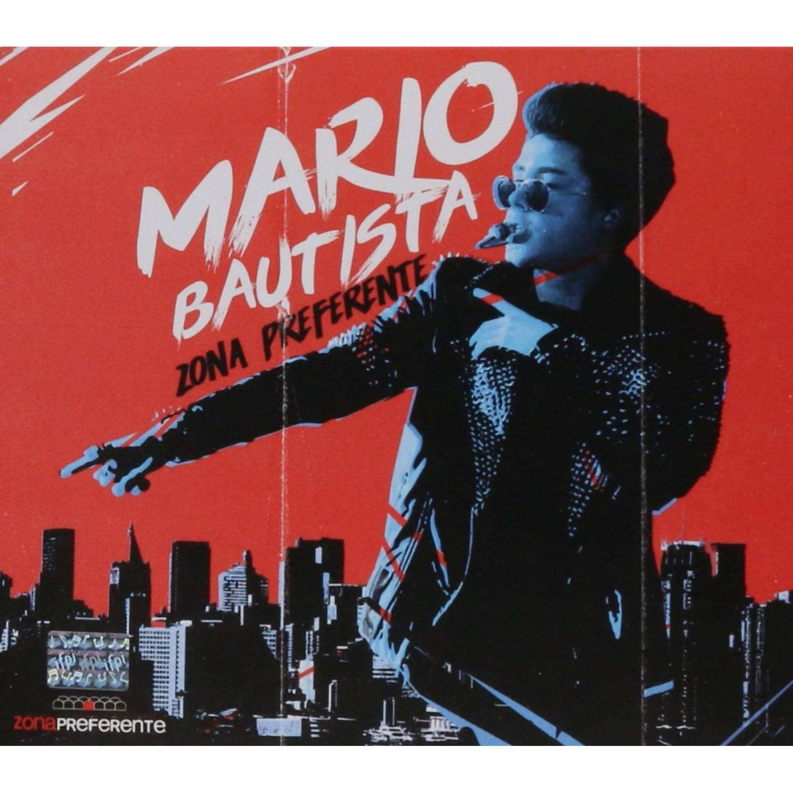 Mario Bautista - Zona Preferente - Disco Cd + Dvd