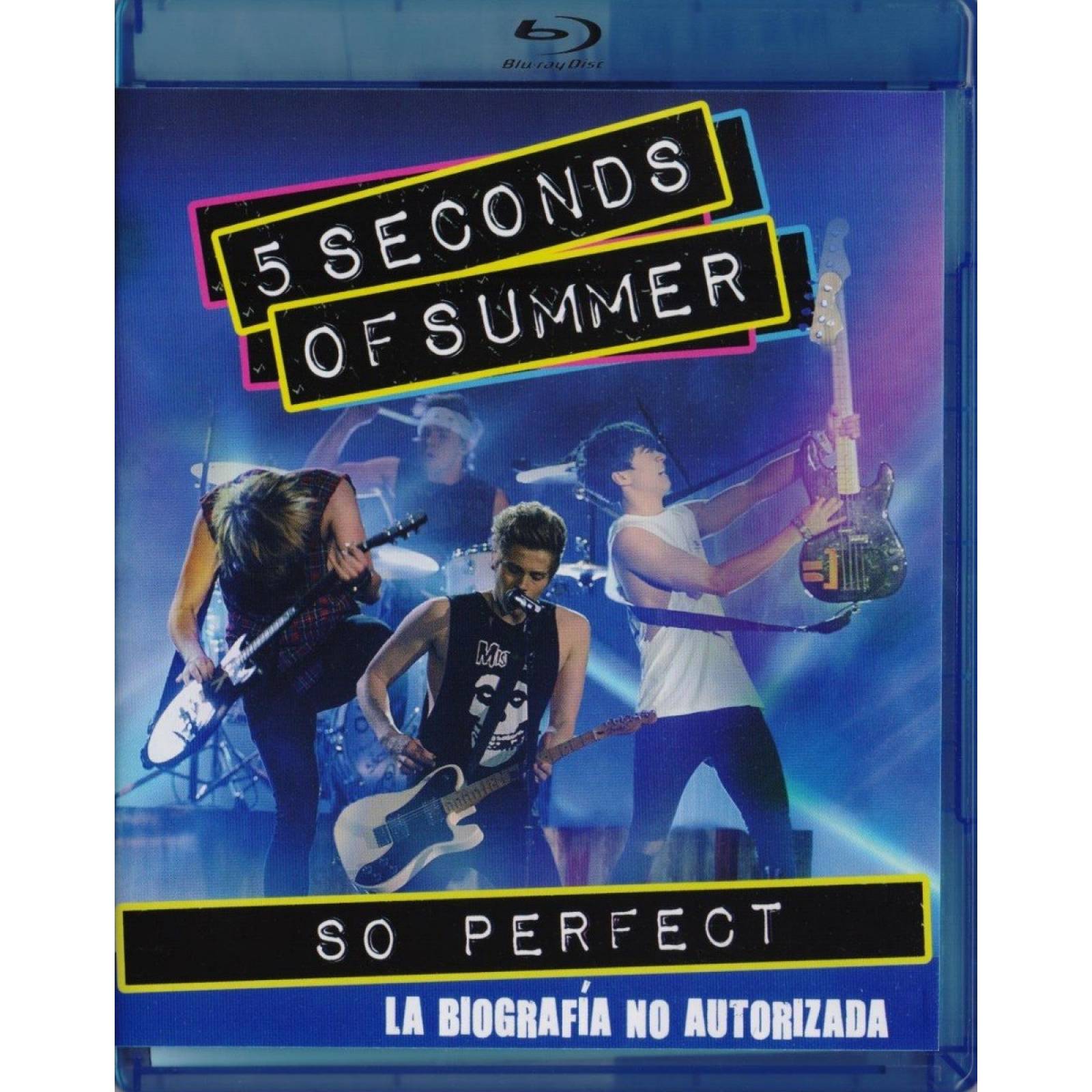 5 Seconds Of Summer So Perfect Documental Blu-ray.