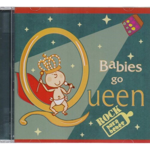 Babies Go Queen Rock Para Bebes Cd 13 Canciones