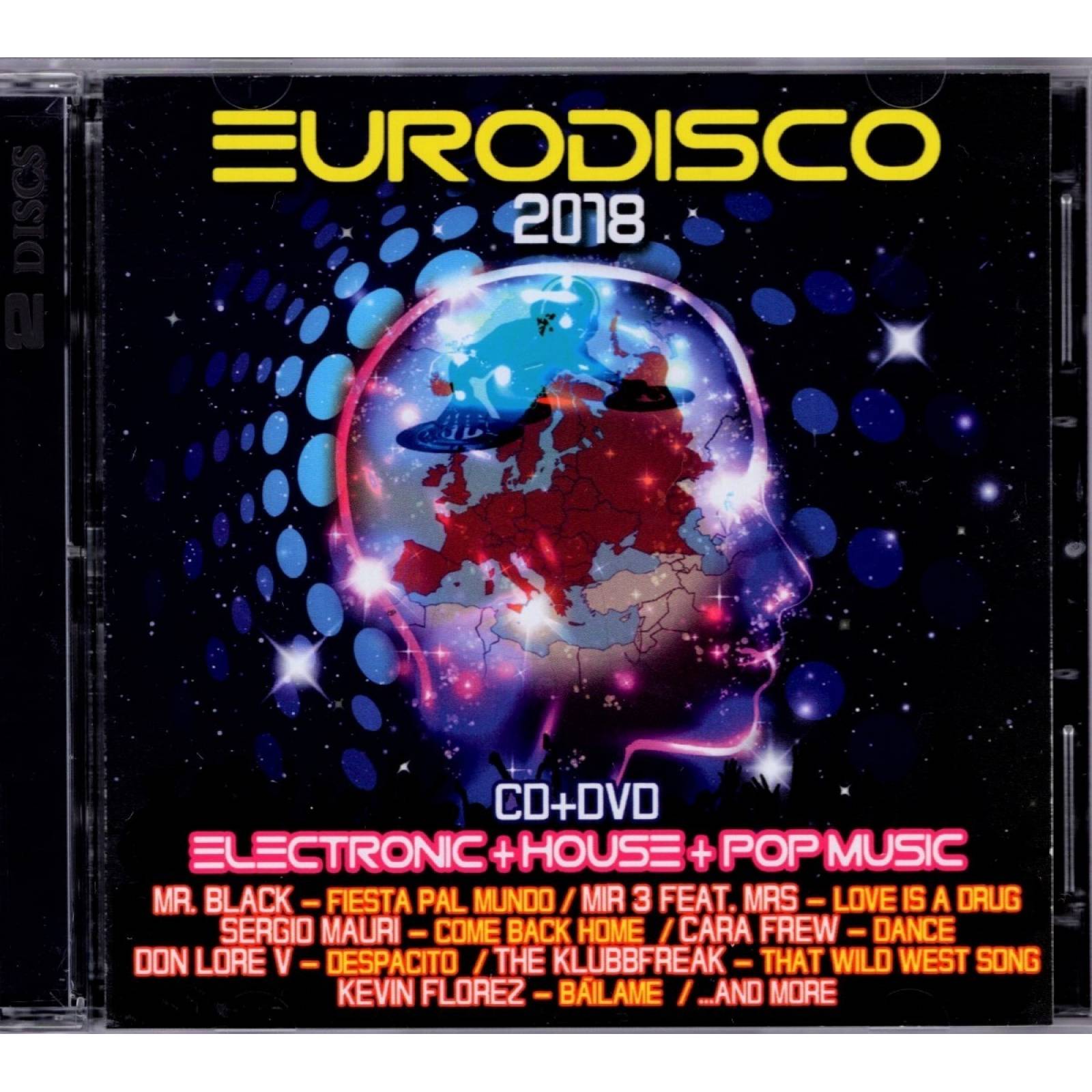 Eurodisco 2018 / Electronic , Pop , House - Cd + Dvd