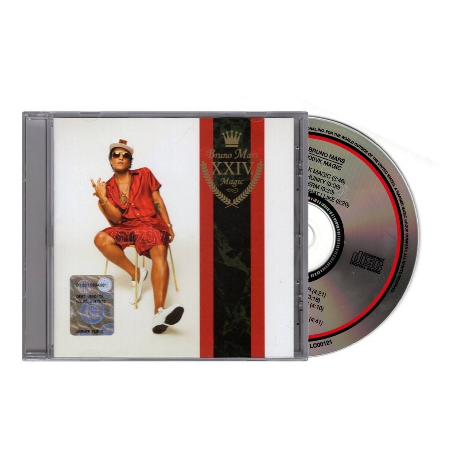 Bruno Mars - Xxivk Magic - Disco Cd 09 Canciones