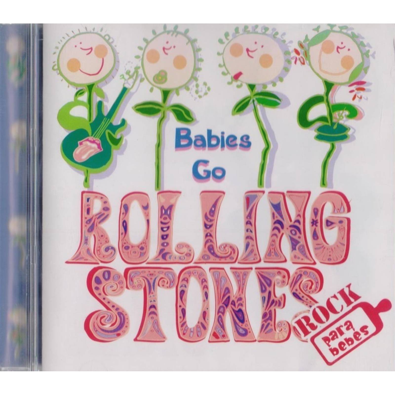 Babies Go Rolling Stones Rock Para Bebes Cd 13 Canciones