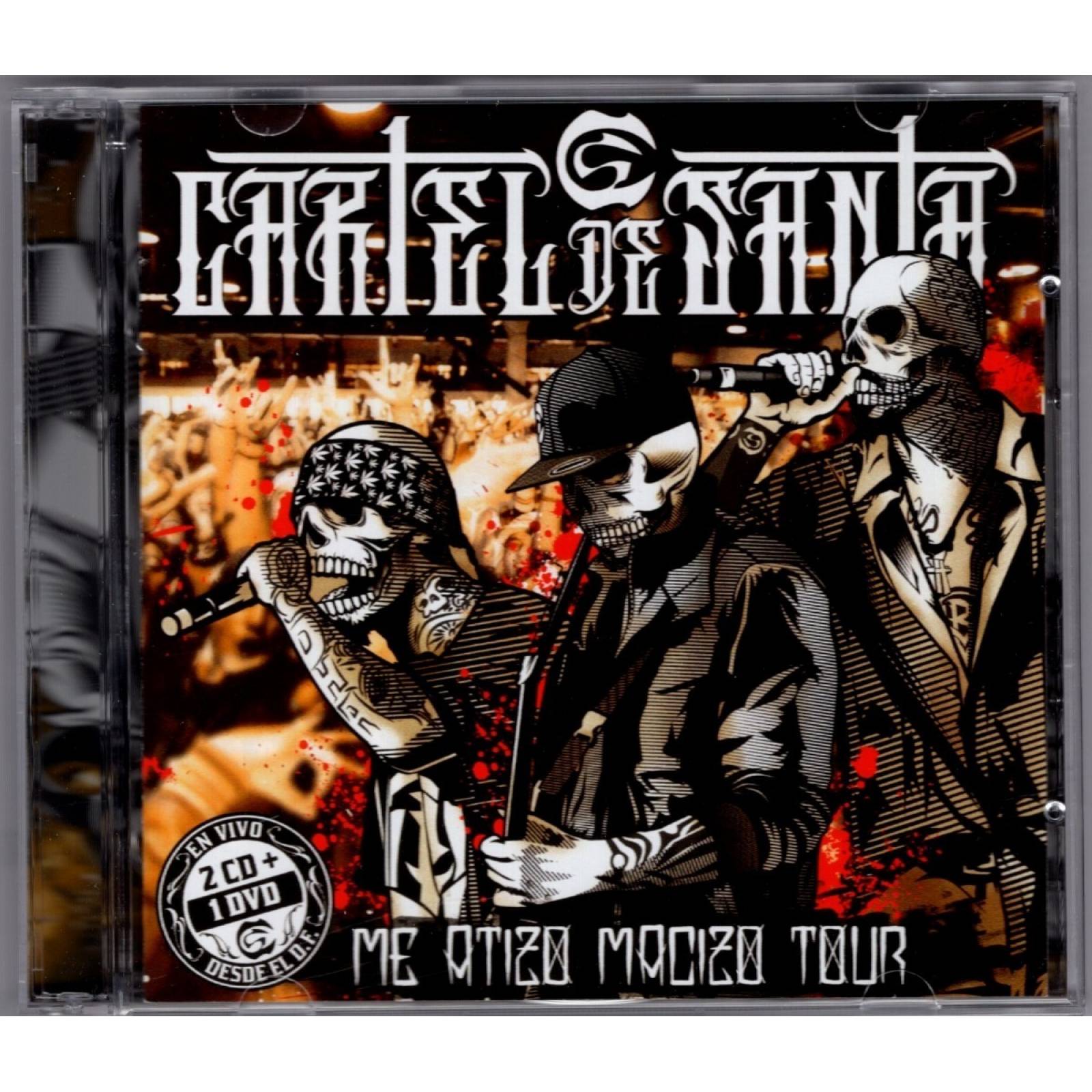 Cartel De Santa - Me Atizo Macizo Tour - 2 Discos Cd + Dvd