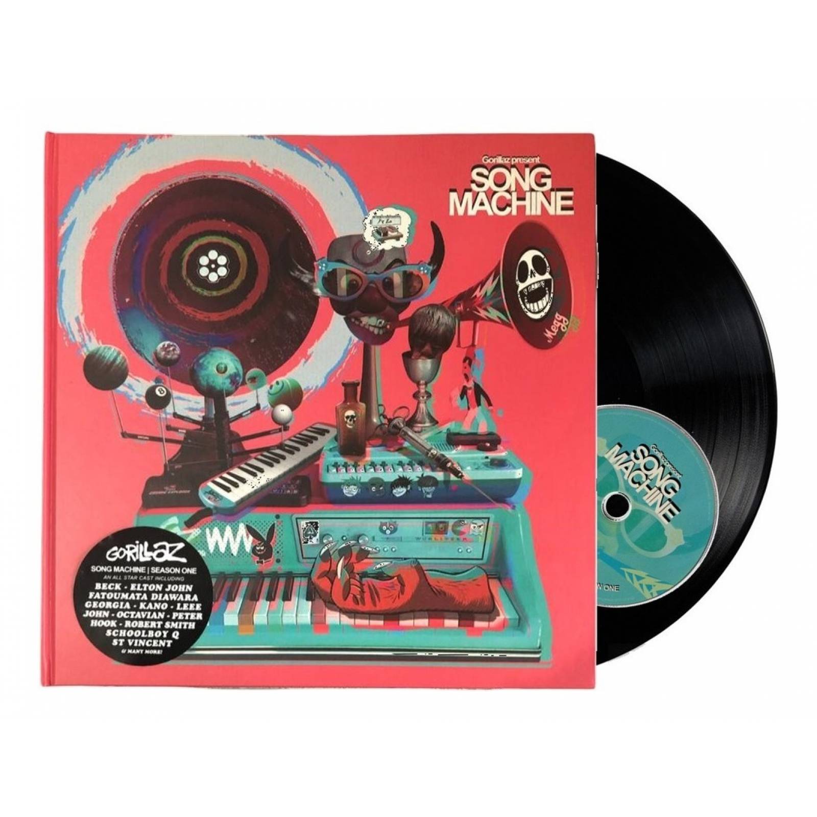 Gorillaz Song Machine Season One Black Vinyl 2lp + Deluxe Cd