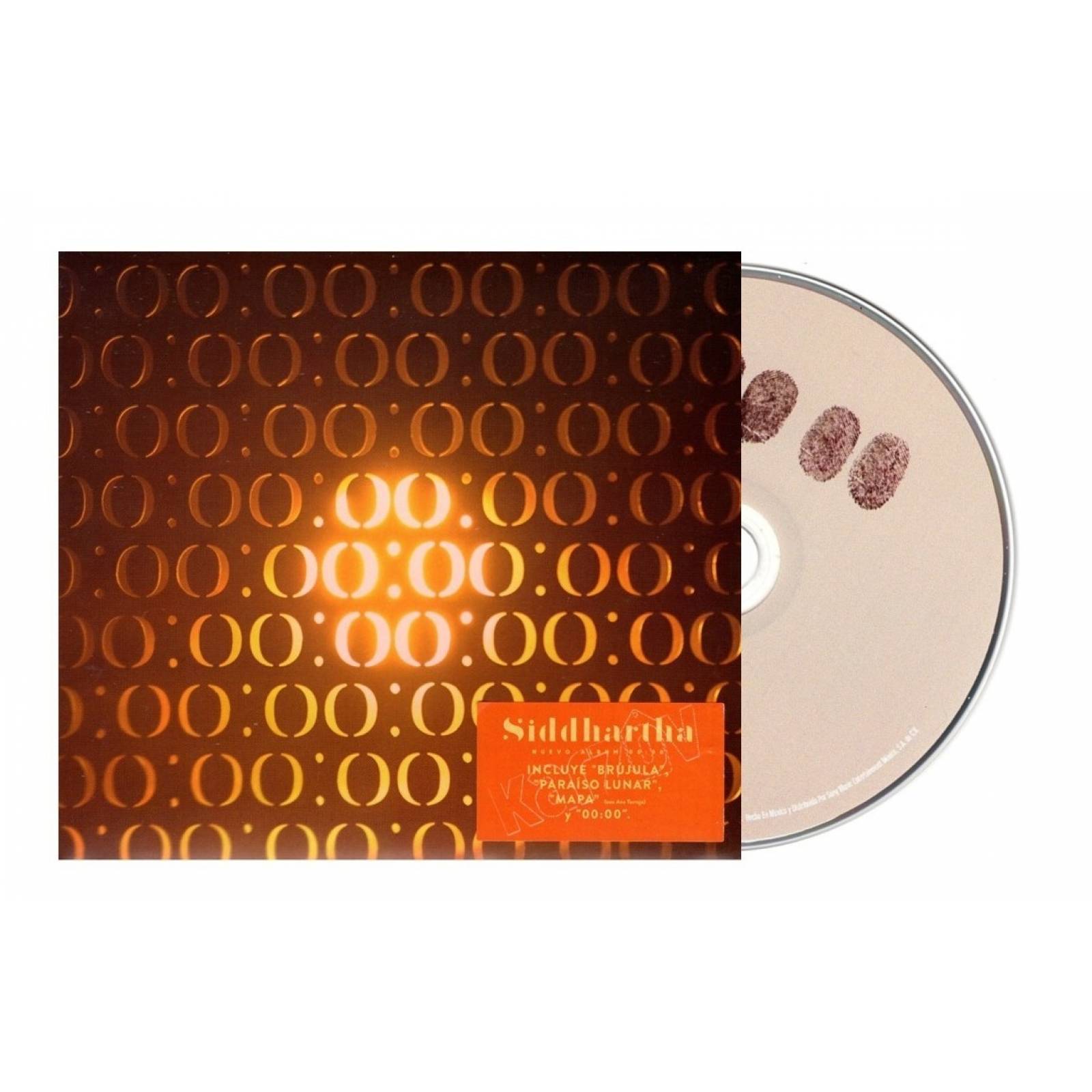 Siddhartha - 00 : 00 - Disco Cd (10 Canciones)