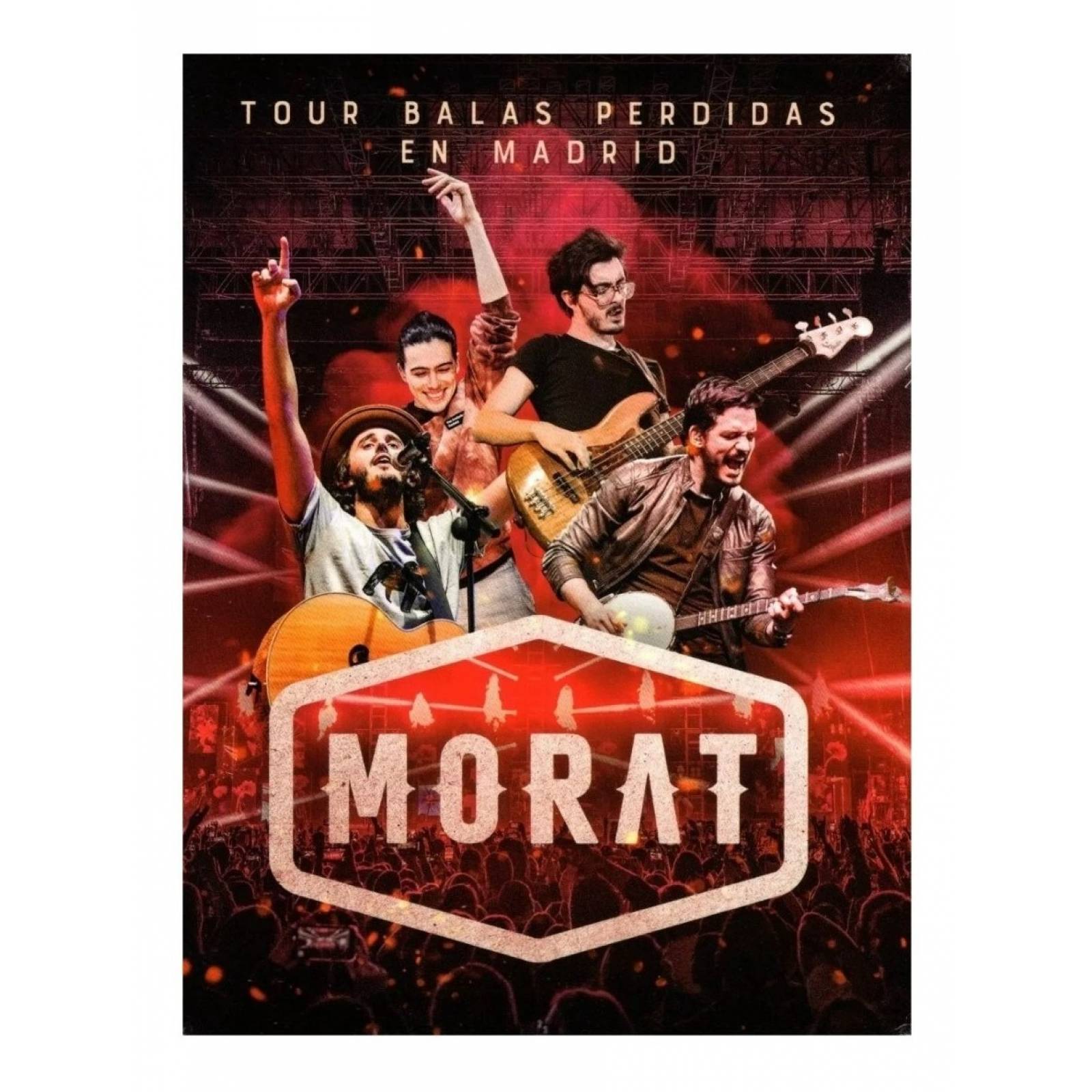 Morat Tour Balas Perdidas En Madrid 2 Discos Cd  Dvd