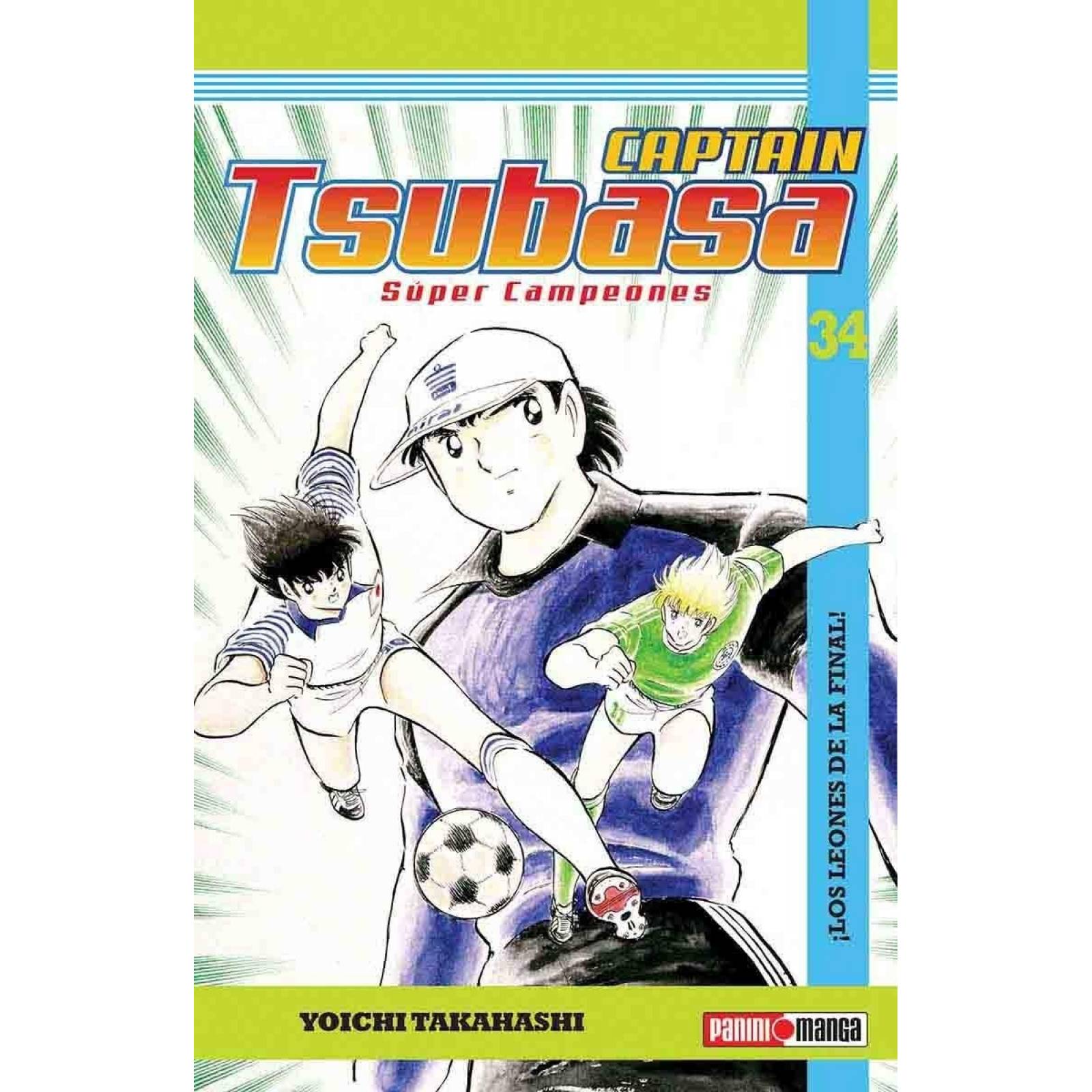Super Campeones Tsubasa Tomo # 34 Panini Manga Original