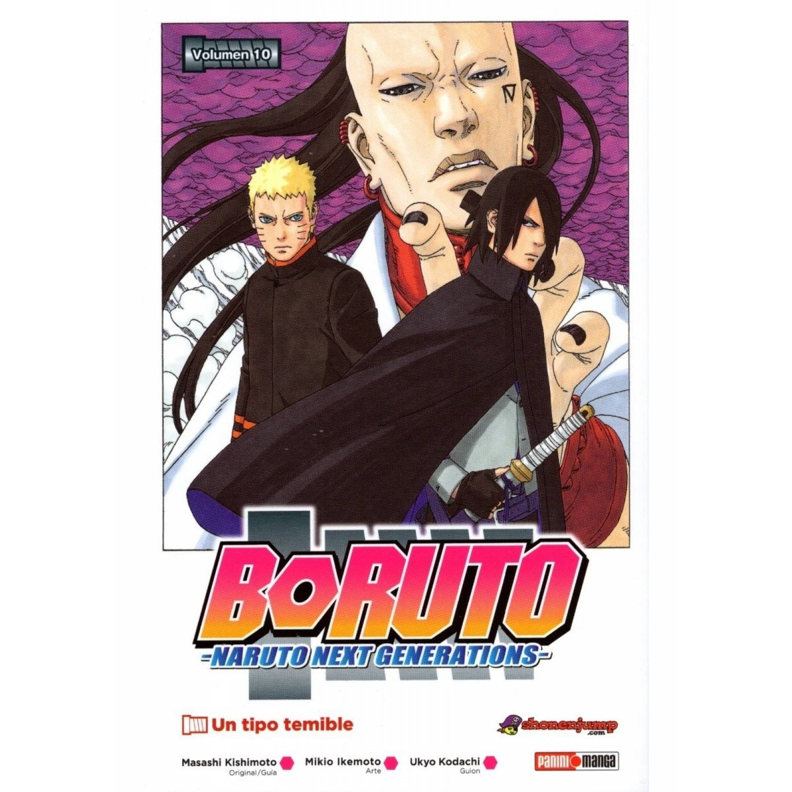 Boruto Naruto Next Generation Tomo 10 Panini Manga Original