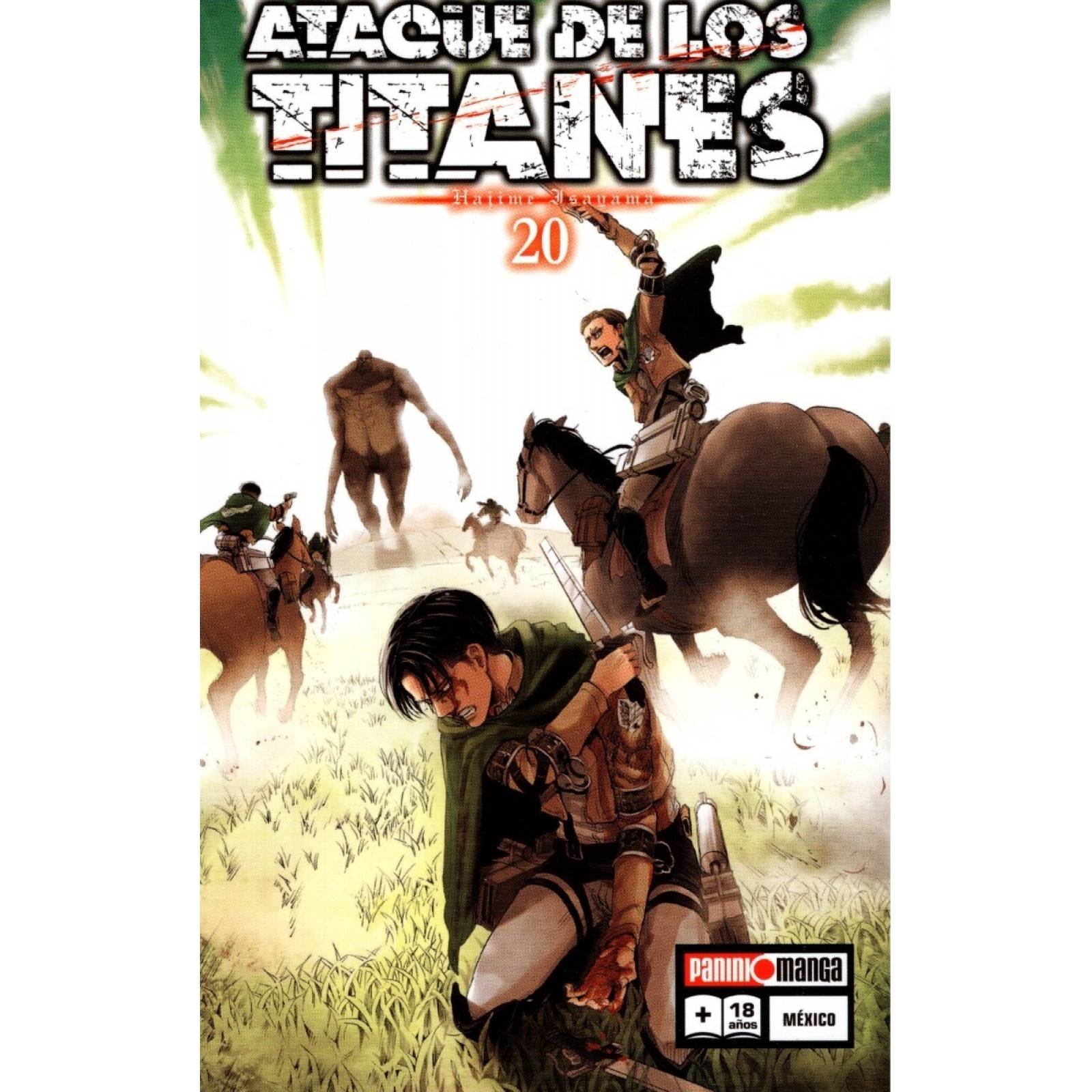 Ataque De Los Titanes Tomo # 20 - Panini / Manga Original