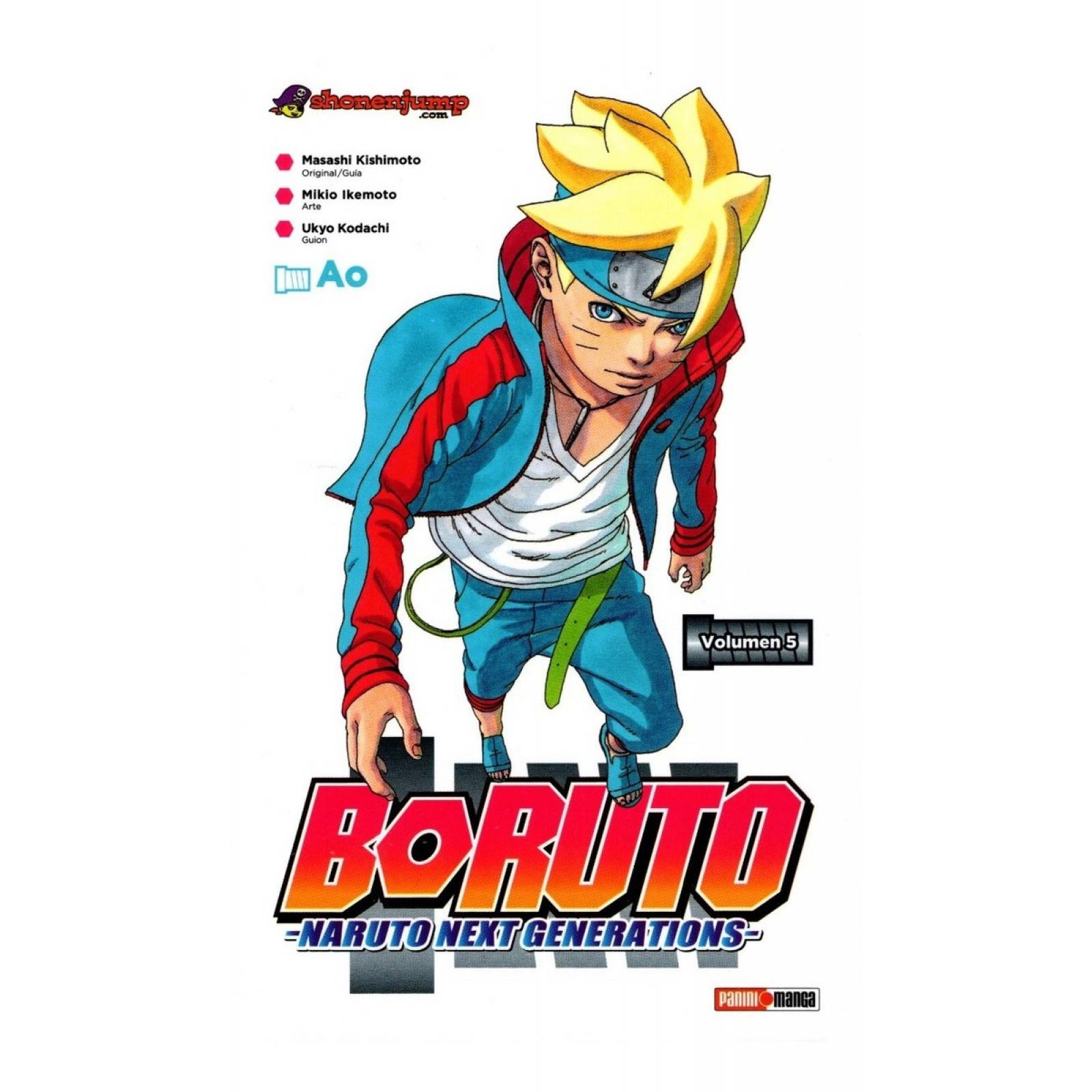 Boruto Naruto Next Generation Tomo # 5 Panini Manga Original