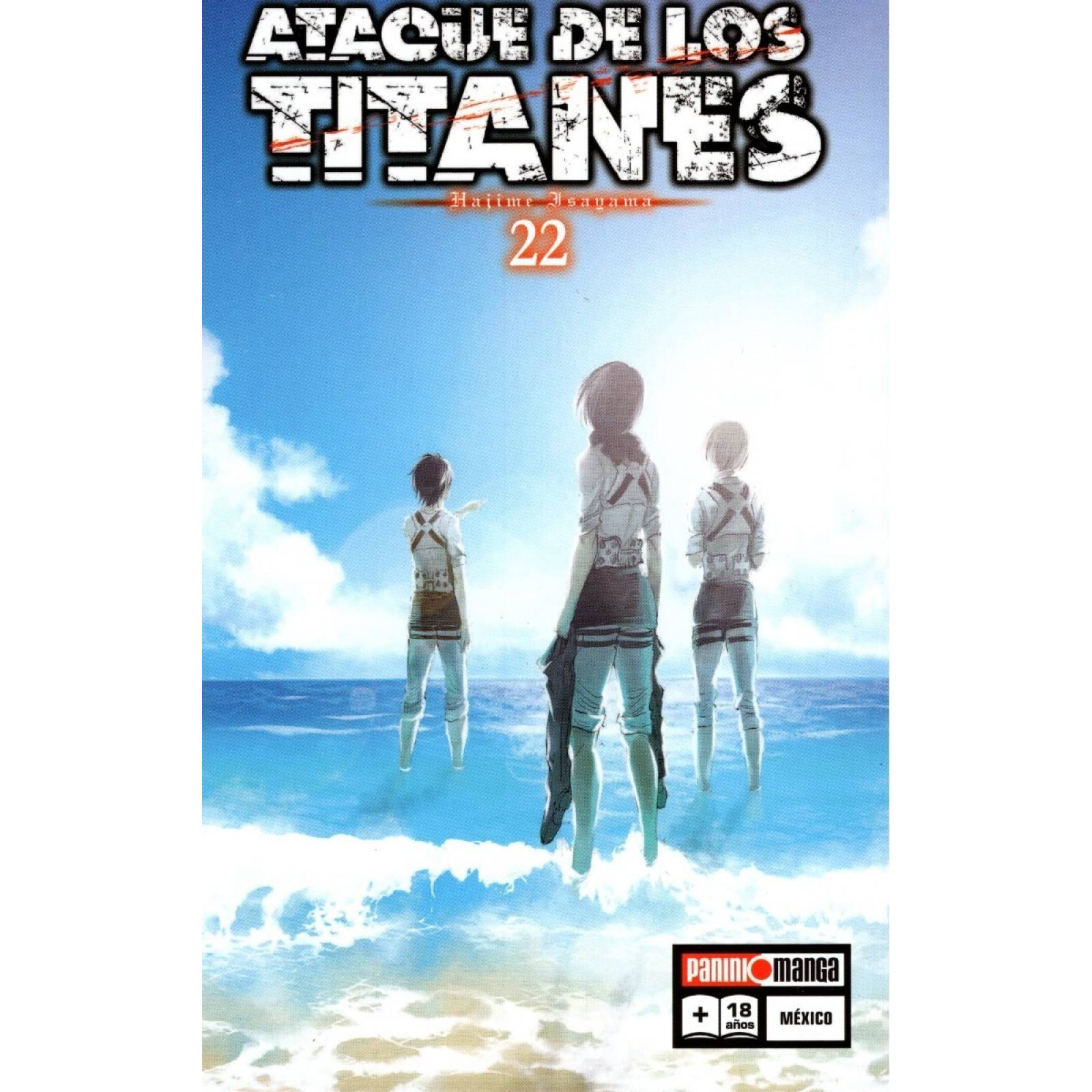 Ataque De Los Titanes Tomo # 22 - Panini / Manga Original