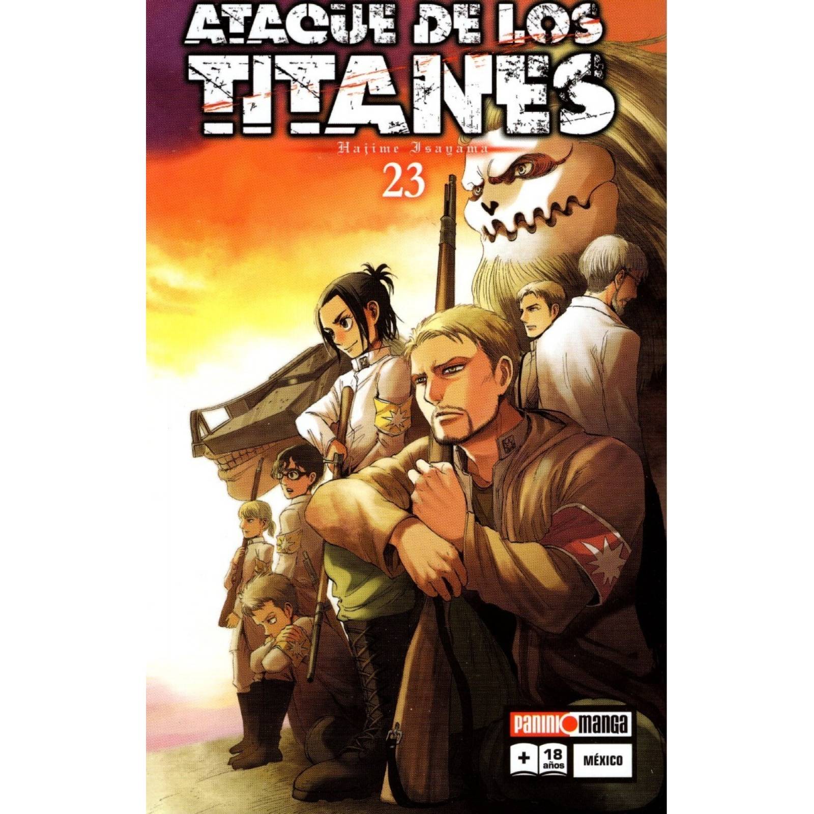 Ataque De Los Titanes Tomo # 23 - Panini / Manga Original