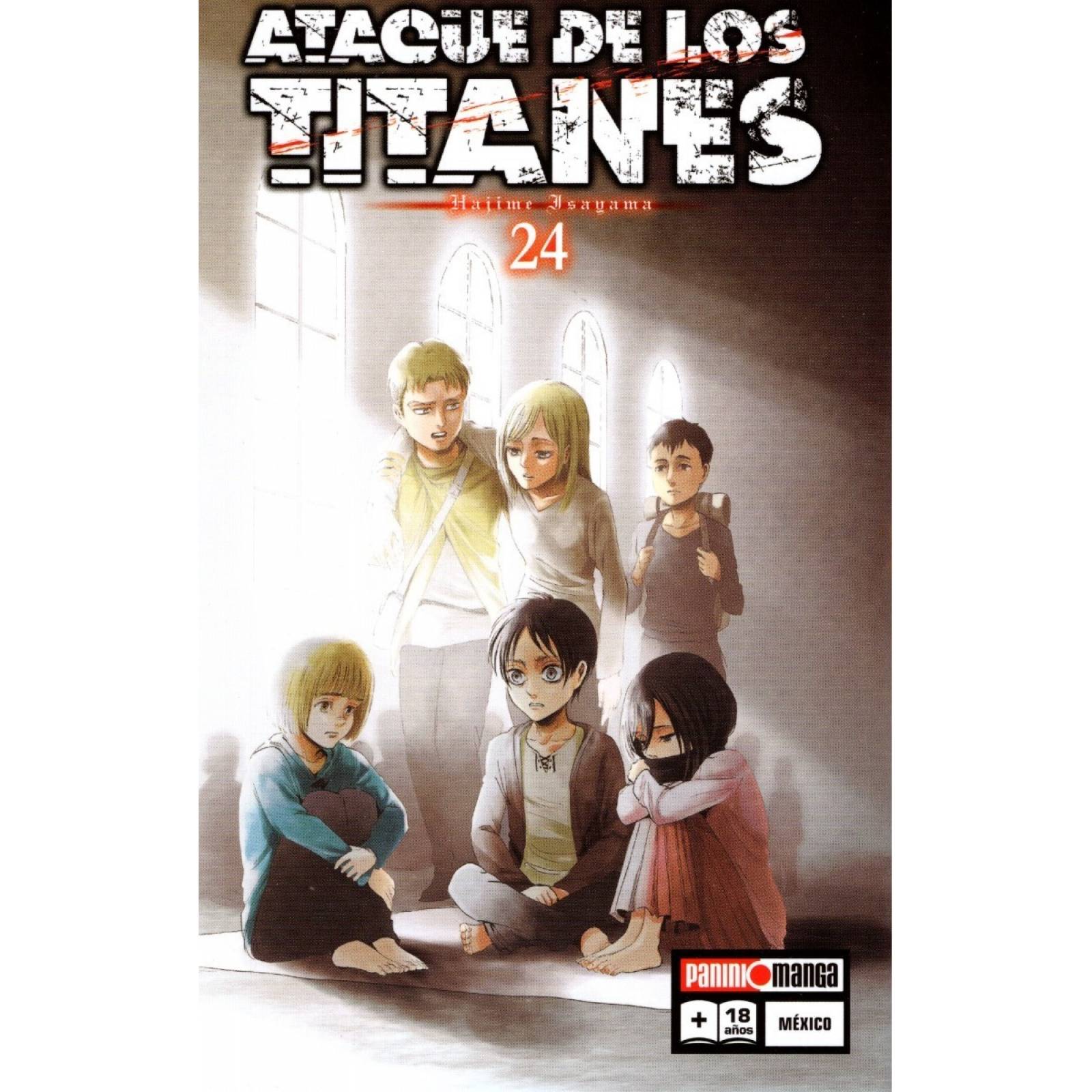 Ataque De Los Titanes Tomo # 24 - Panini / Manga Original