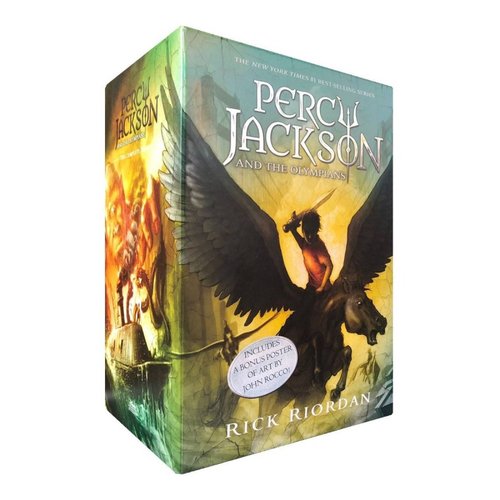 Libros Percy Jackson And The Olympians Volumen 1 - 5 Boxset
