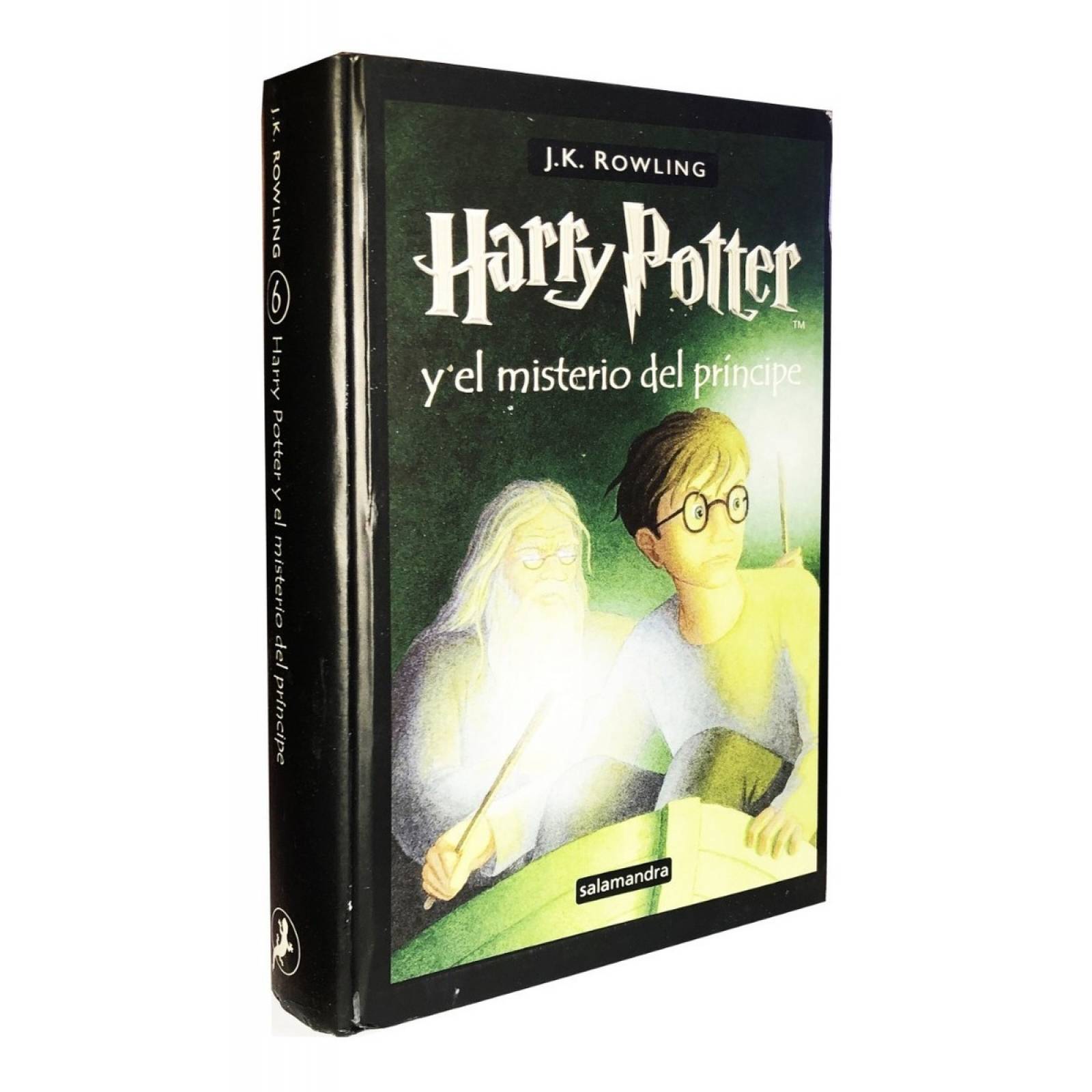 Libro Harry Potter El Misterio Del Principe Año 6 En Español