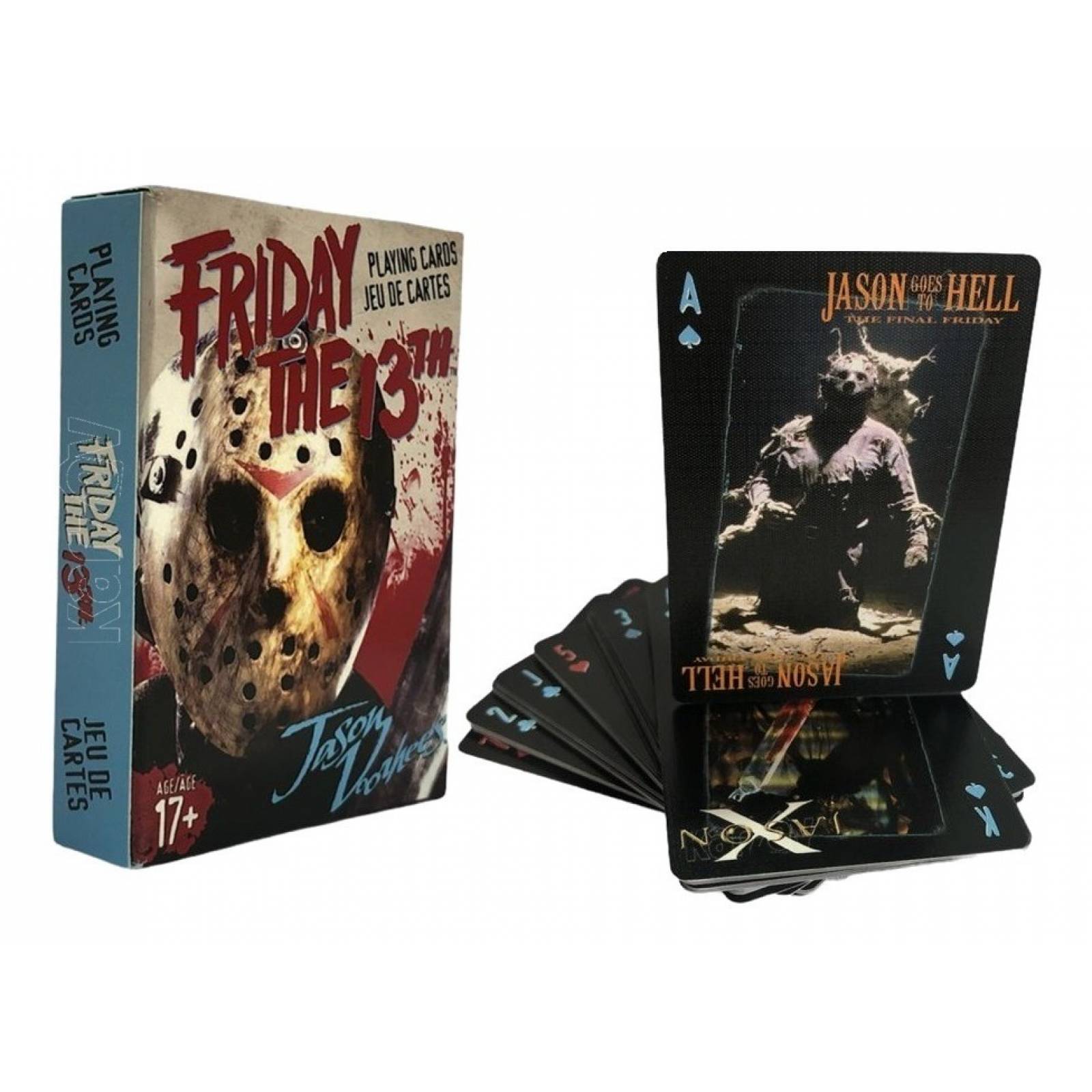 Baraja Mazo Para Poker - Friday The 13th / Jason Voorhees