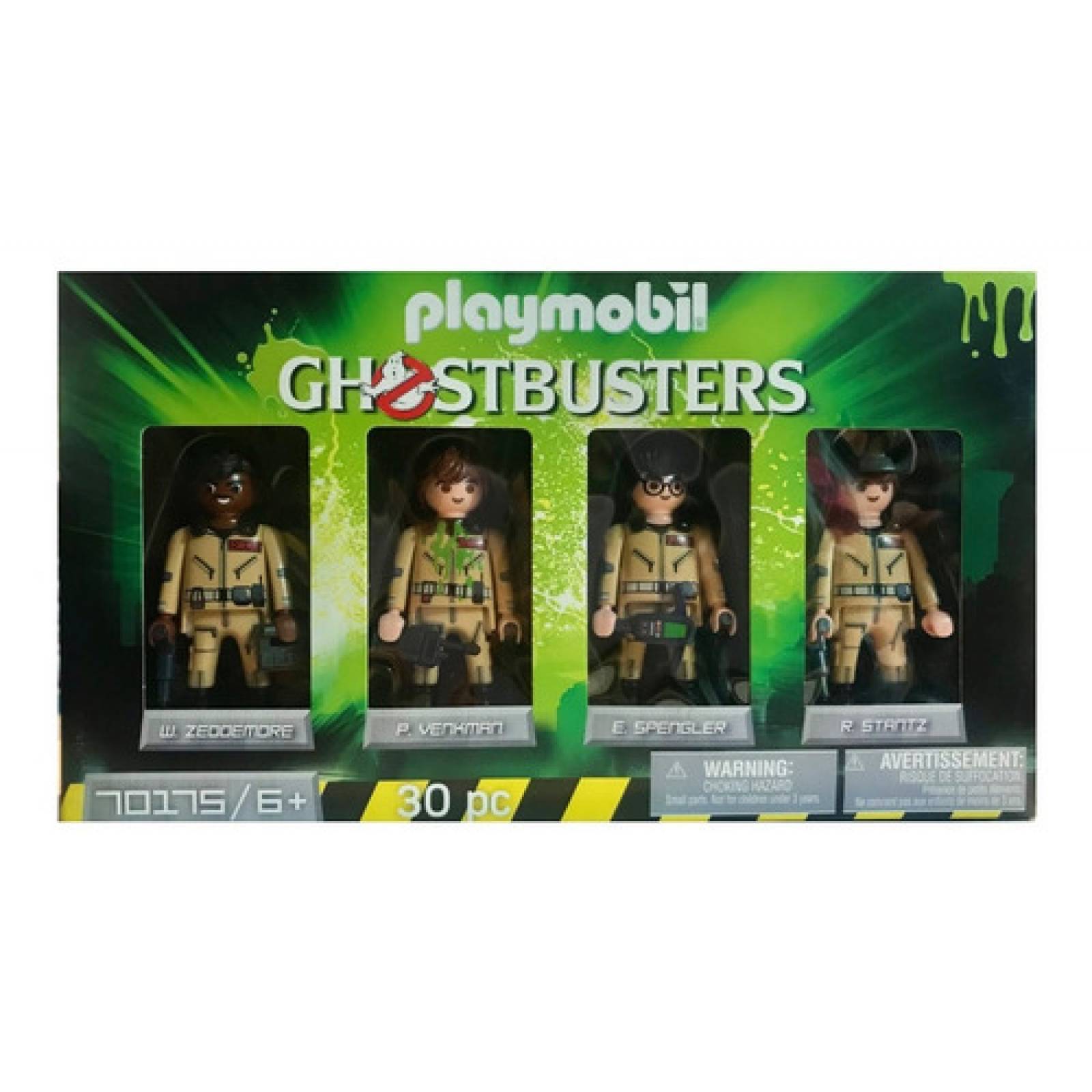 Playmobil Ghostbusters Cazafantasmas 4 Piezas - Set # 70175