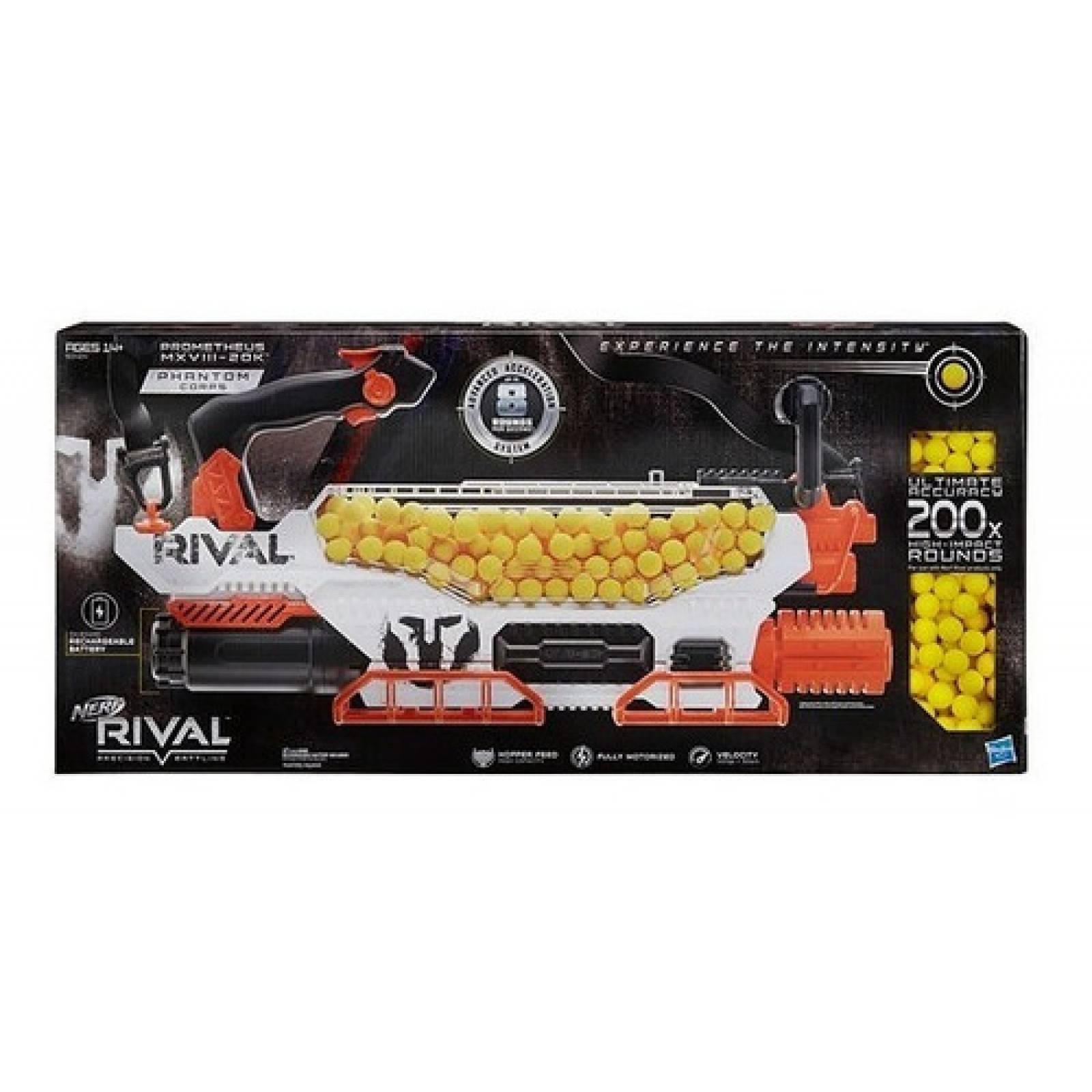 Lanzador Nerf Rival Prometheus Mxviii-20k Hasbro
