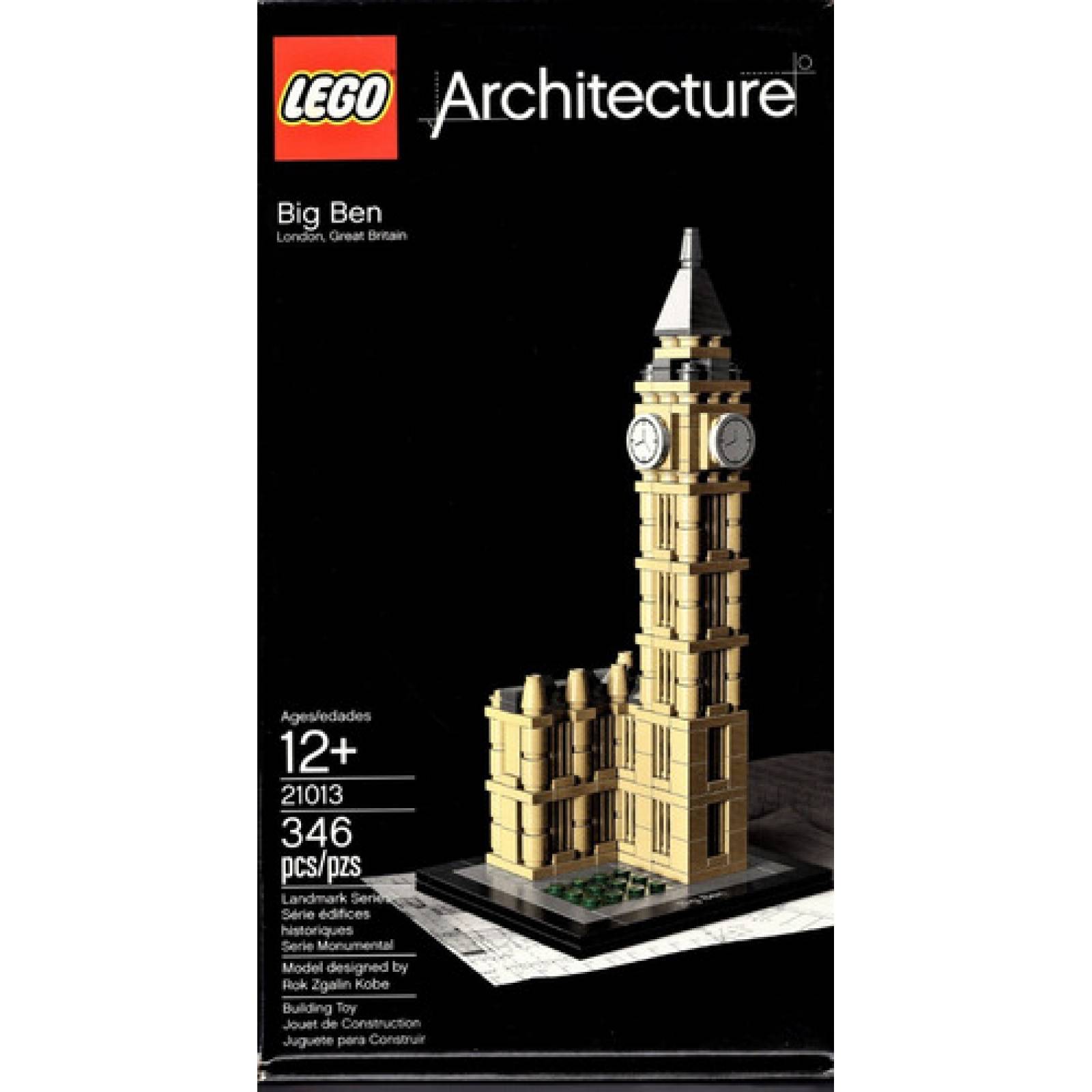 Lego Architecture Modelo 21013 Big Ben Reloj Londres