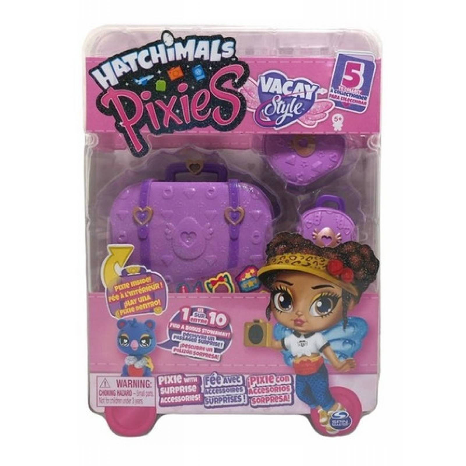 Muñeca Hatchimals Pixies Sorpresa Vacay Style