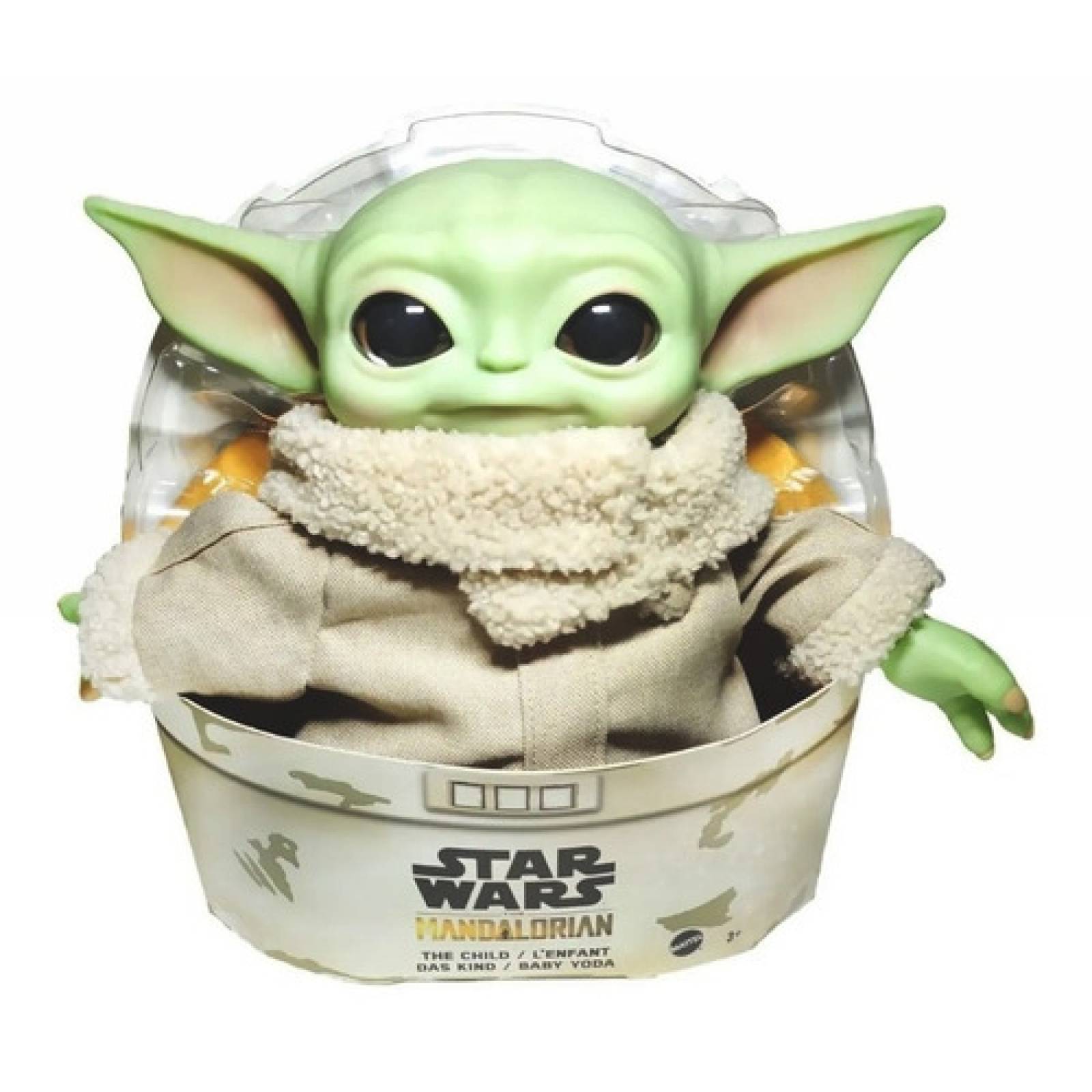Muñeco Baby Yoda Star Wars The Mandalorian Mattel