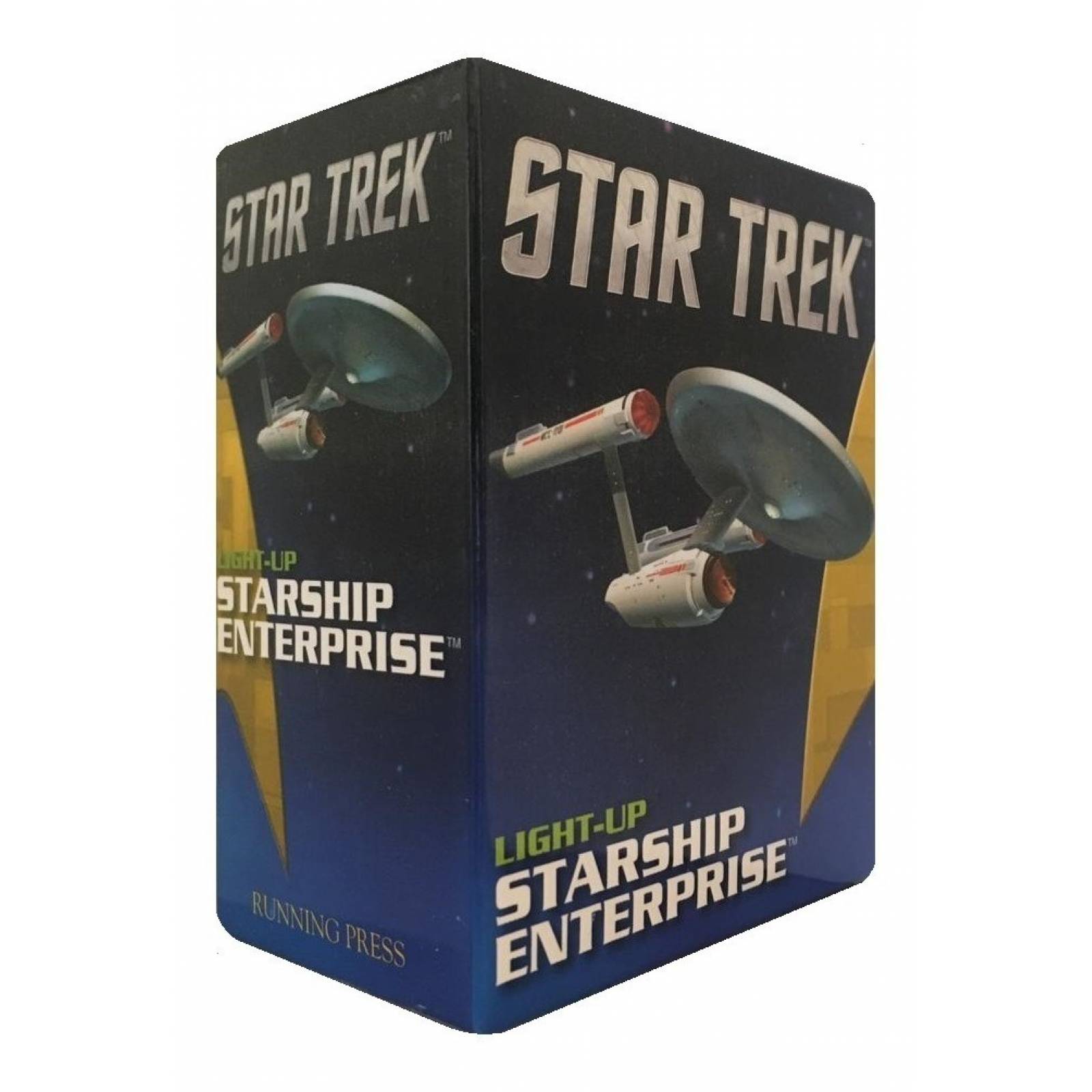 Nave Starship Enterprise Con Luz Running Press Star Trek