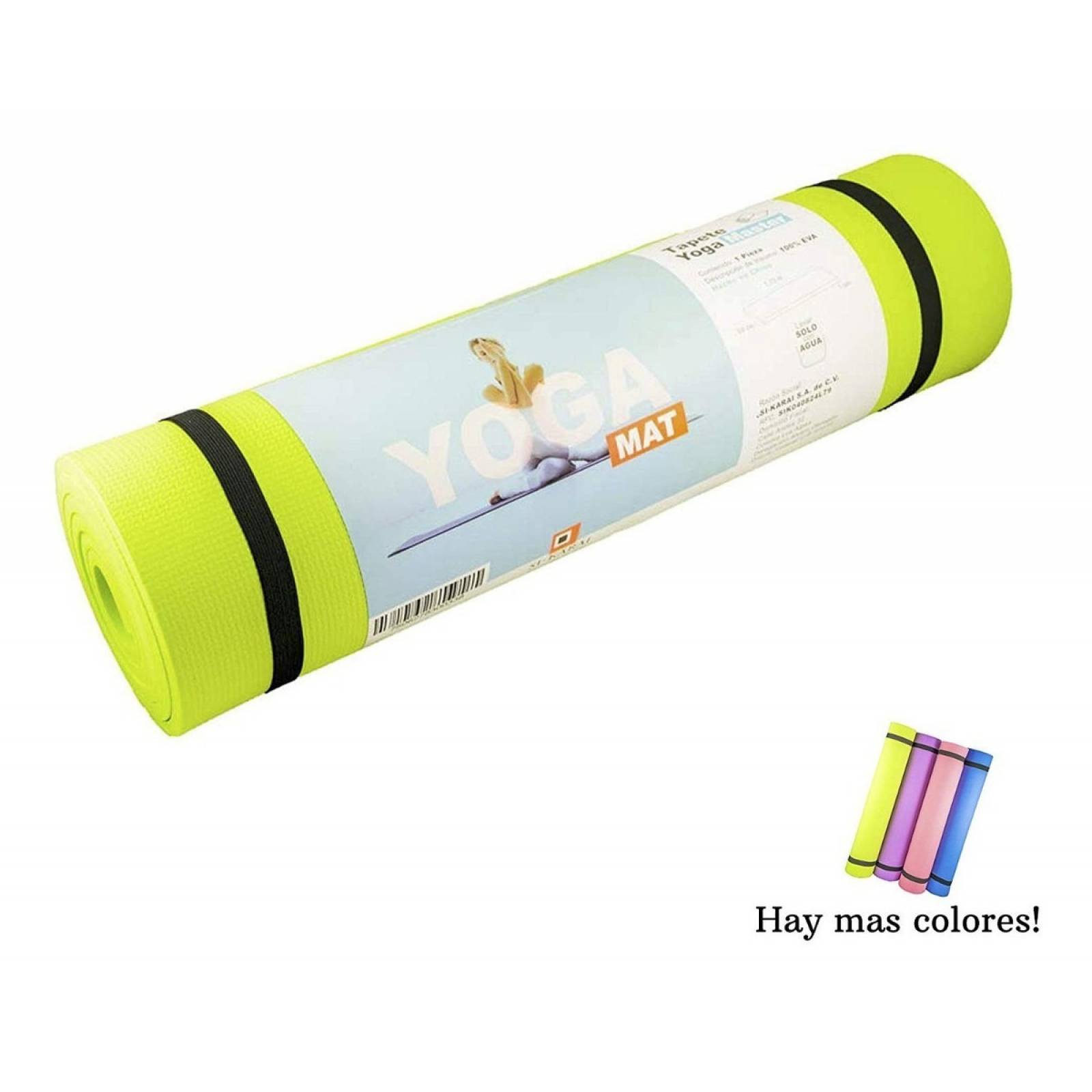 Tapete Yoga 5 Mm Antideslizante Ultra Ligero Si-karai