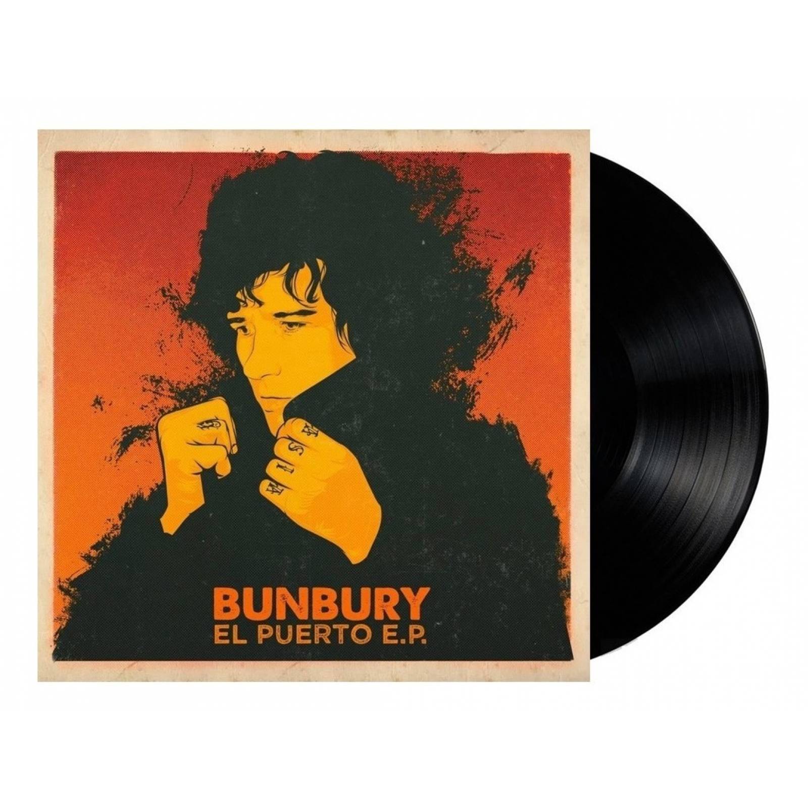 Enrique Bunbury El Puerto Lp Acetato Vinyl