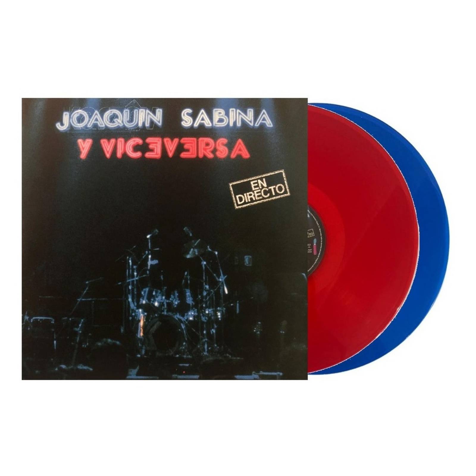 Joaquin Sabina Y Viceversa En Directo 2 Lp Vinyl / Colores