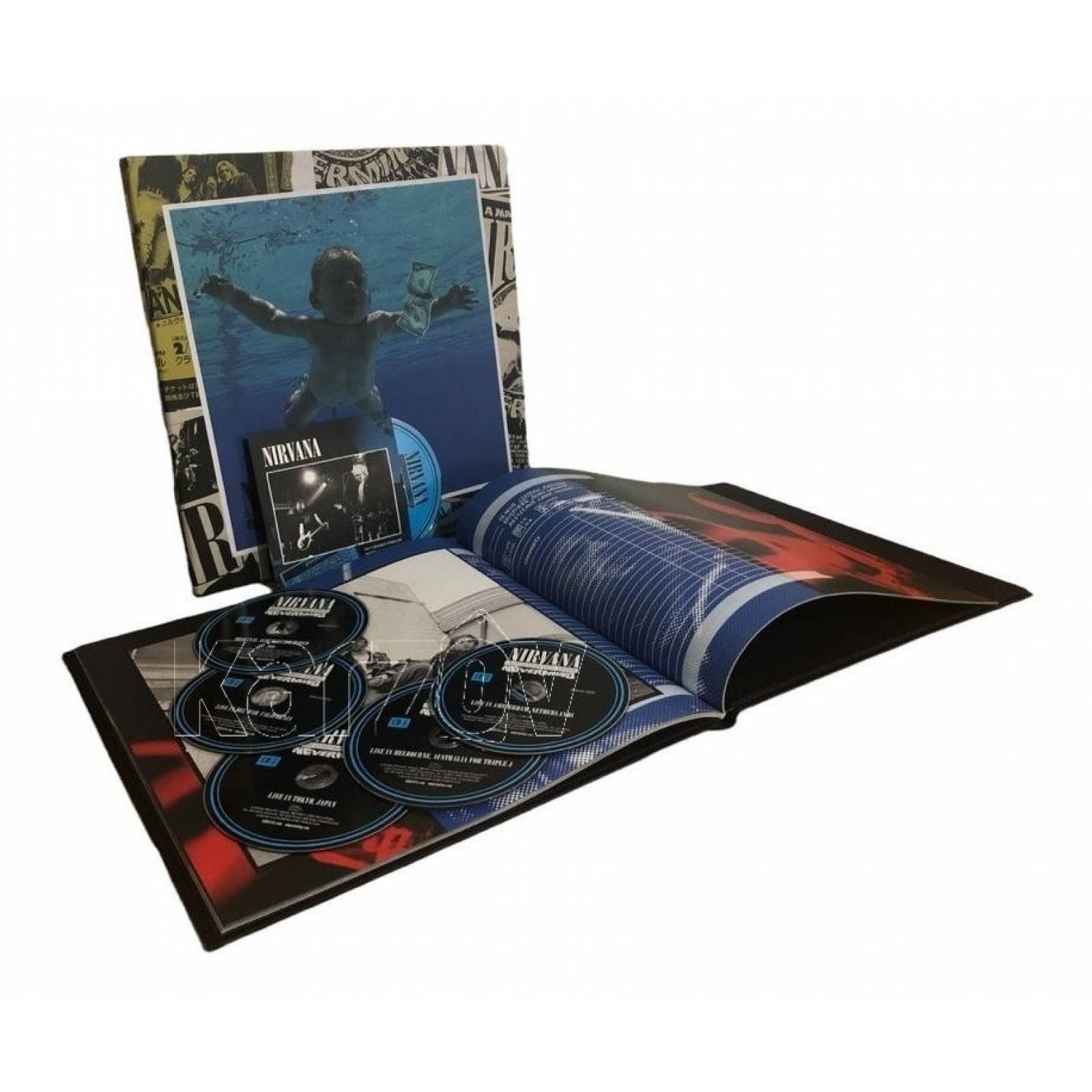 Nirvana Nevermind 30th Deluxe 5 Discos Cd + Blu-ray