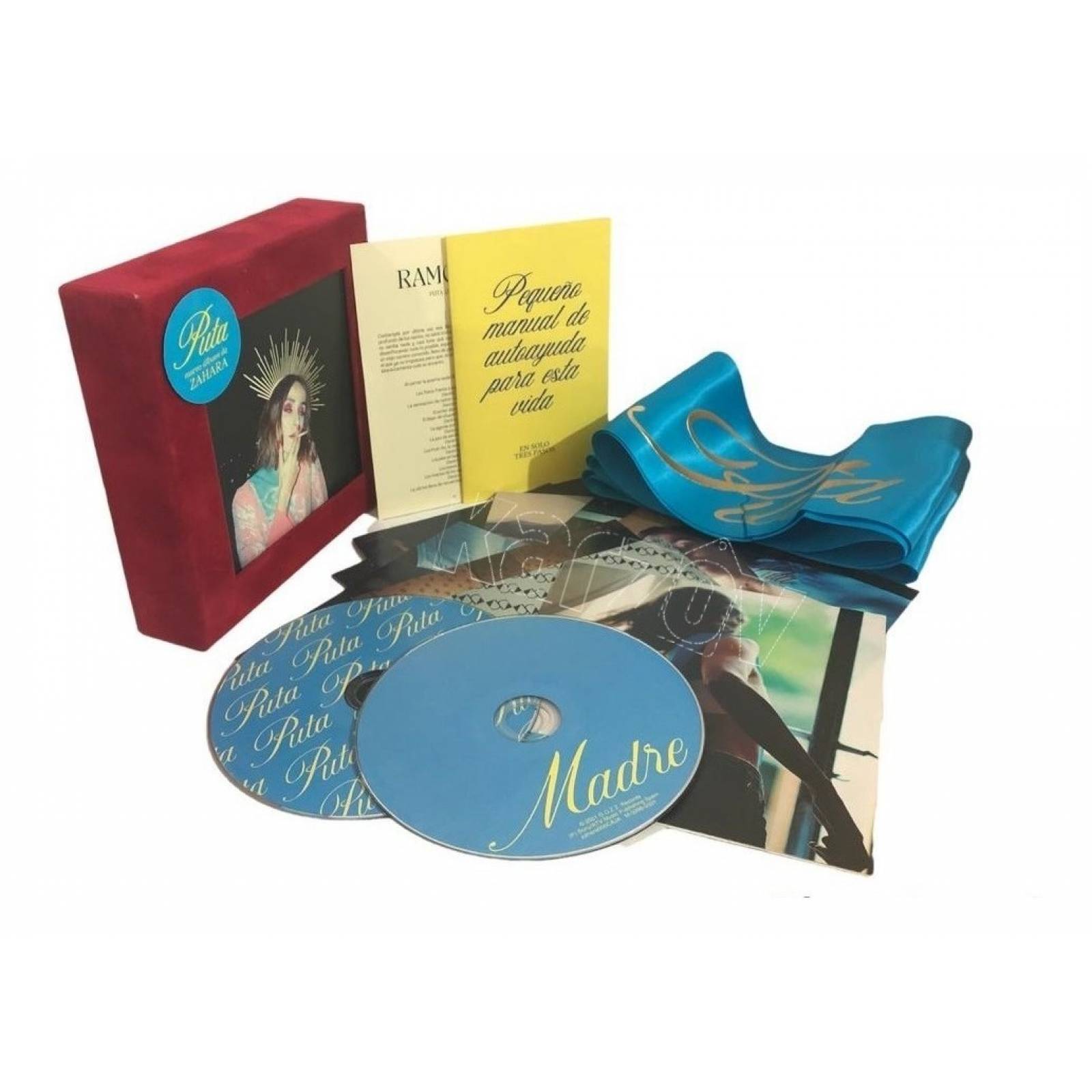 Zahara Puta Box Terciopelo Rojo Importado 2 Discos Cd
