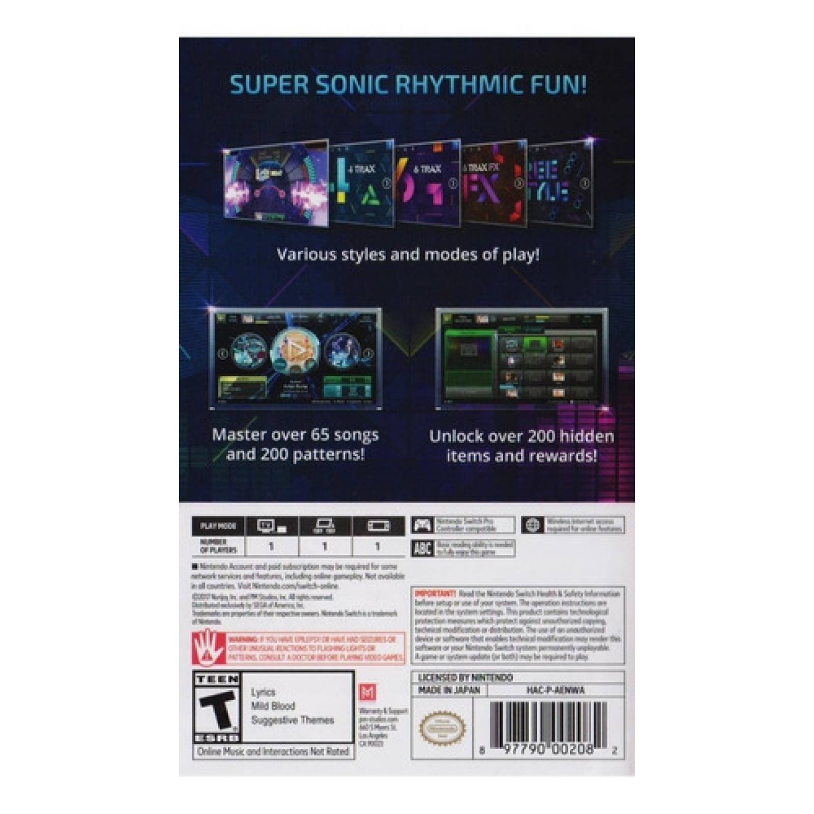 Superbeat Xonic Nintendo Switch