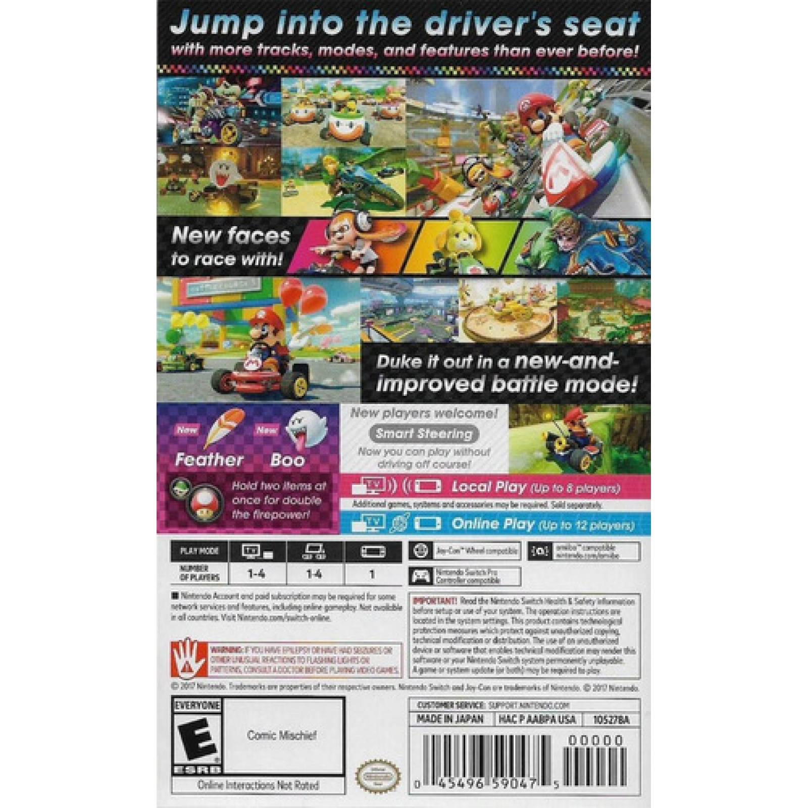 Mario Kart 8 Deluxe Standard Edition Nintendo Switc