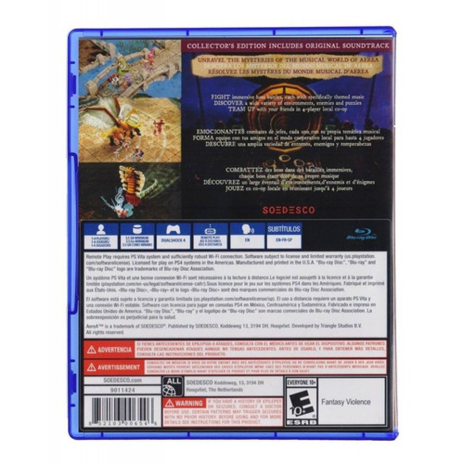 Aerea Collectors Edition Ps4 Playstation 4