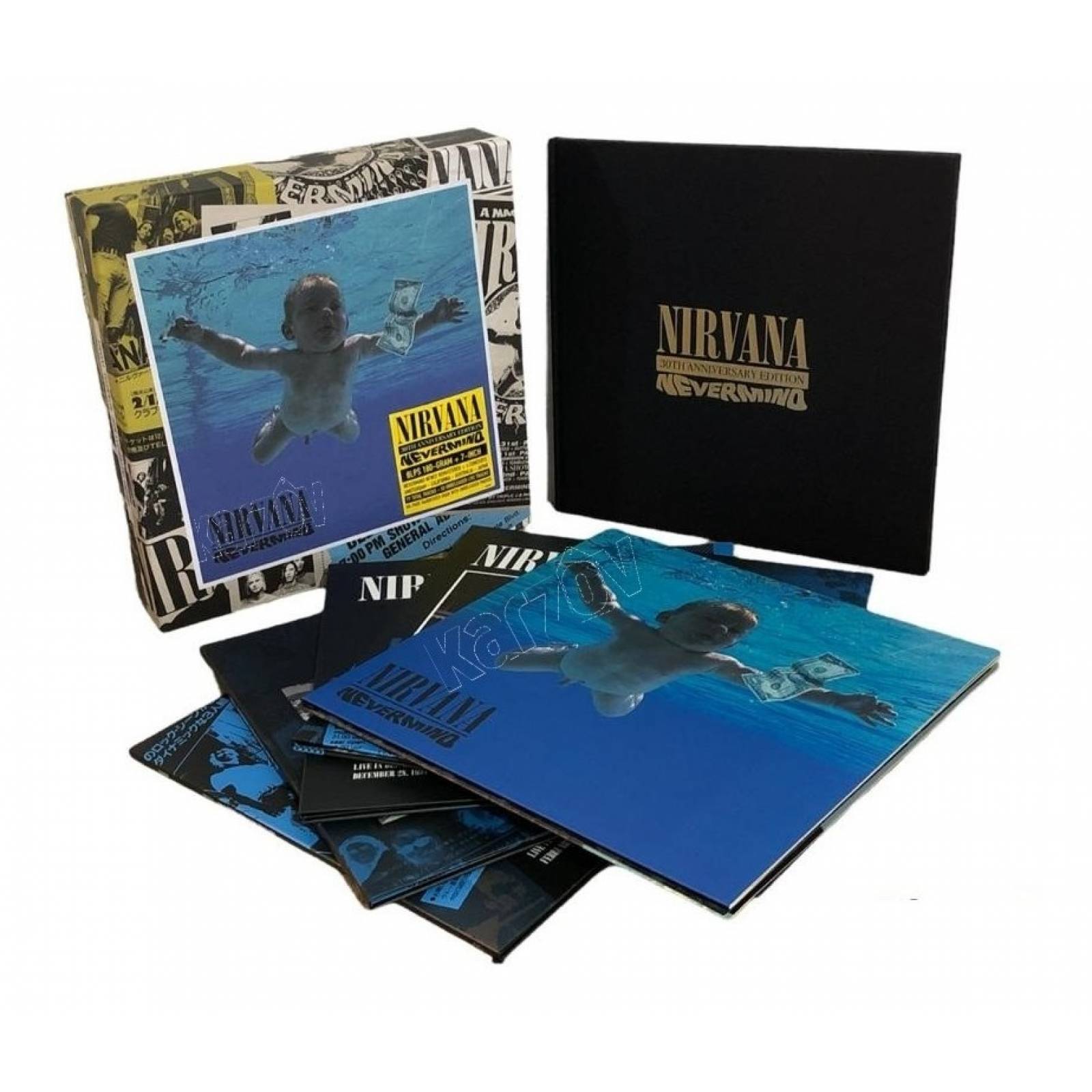 Nirvana Nevermind 30th Aniversary Super Deluxe 8 Vinyl + 7