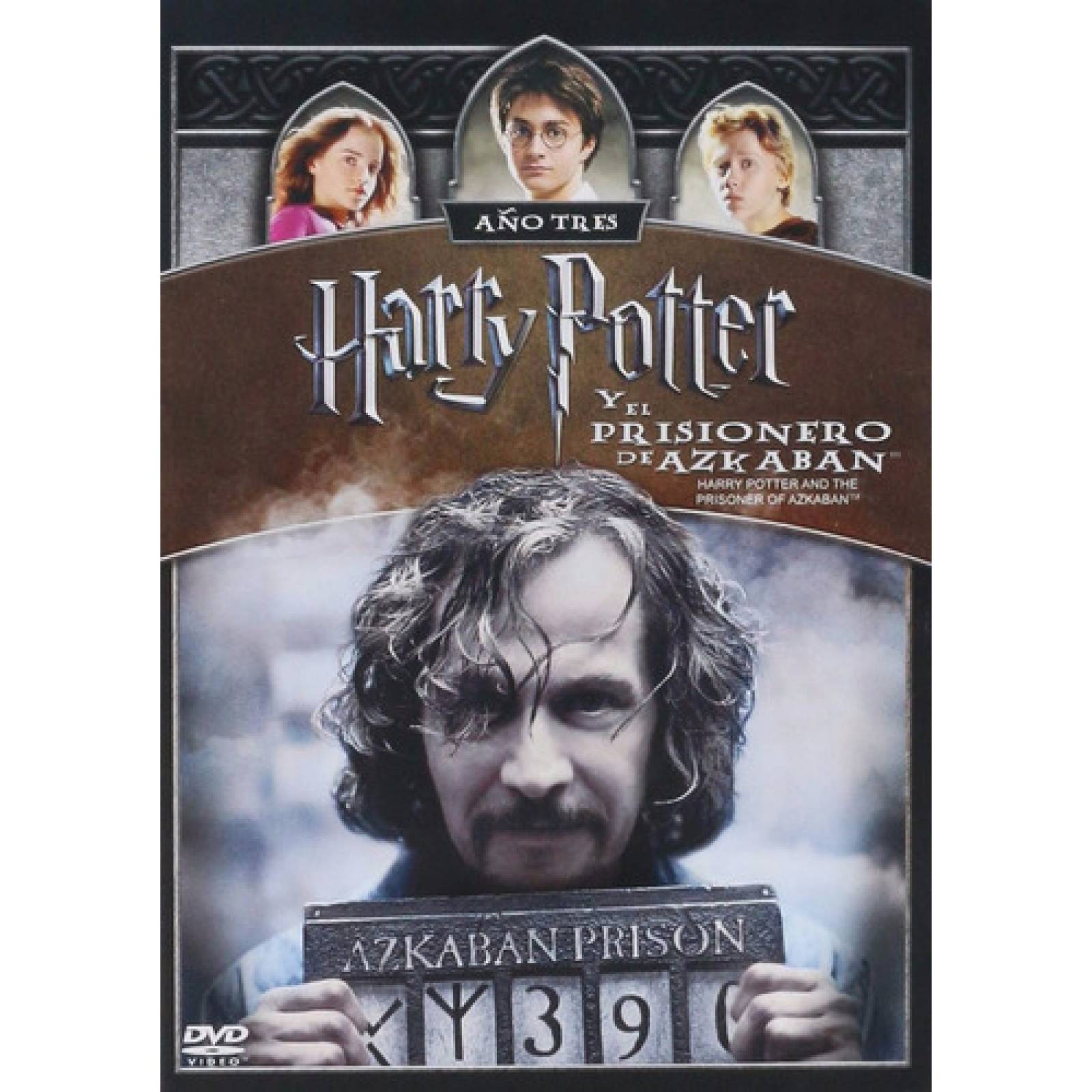 Harry Potter Y El Prisionero De Azkaban Año 3 Pelicula Dvd