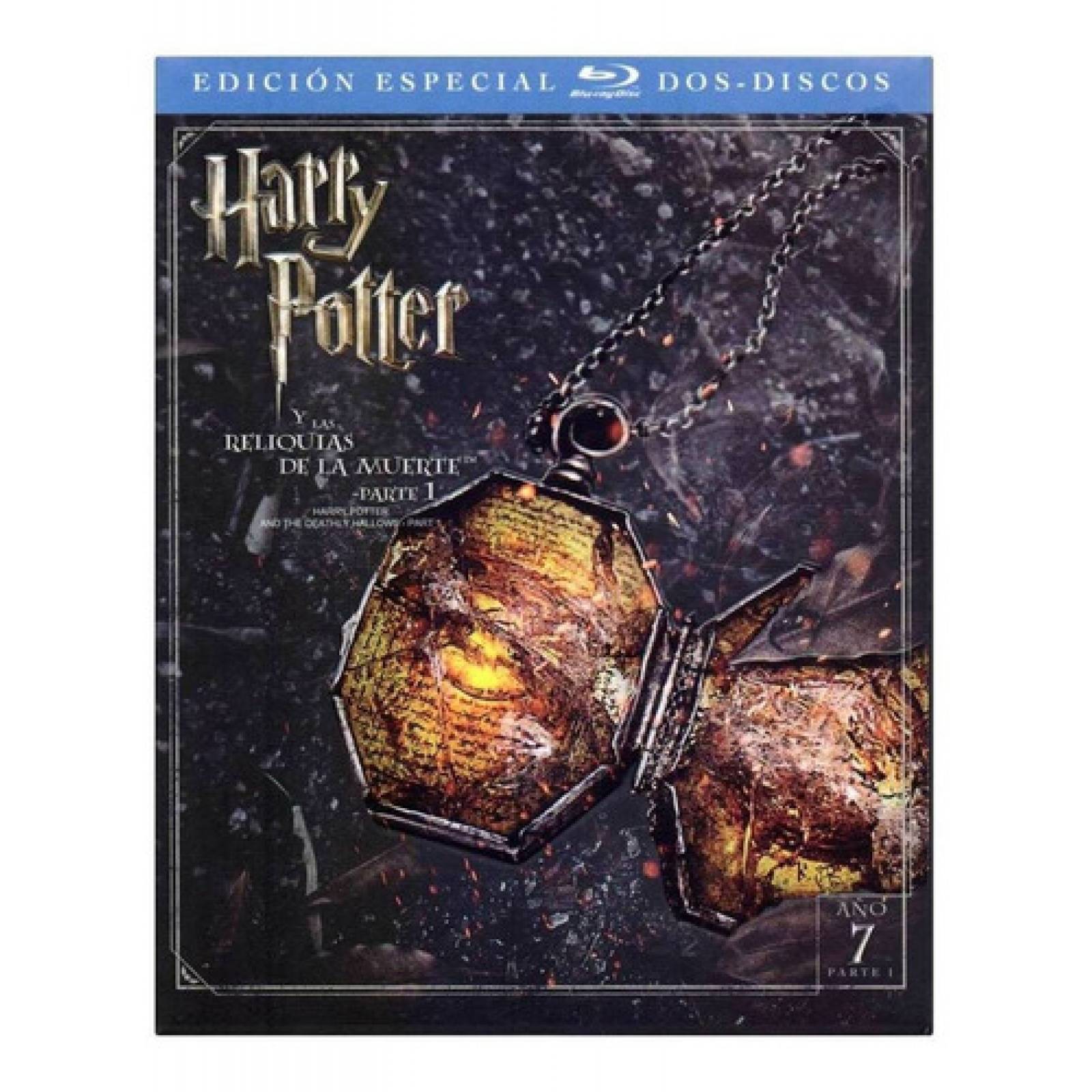 Harry Potter Las Reliquias Parte 1 Edicion Especial Blu-ray