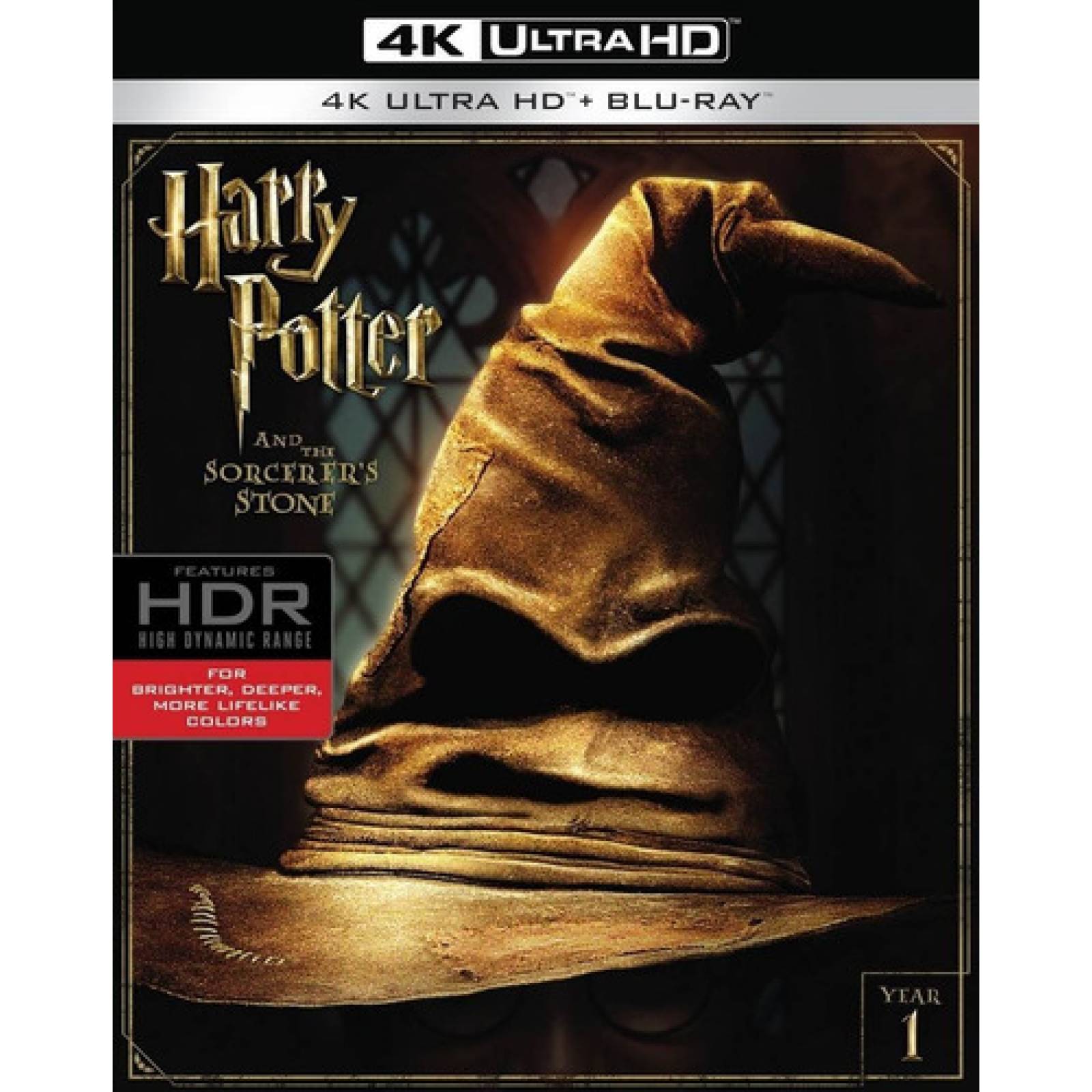 Harry Potter La Piedra Filosofal Año 1 Pelicula 4k Ultra Hd