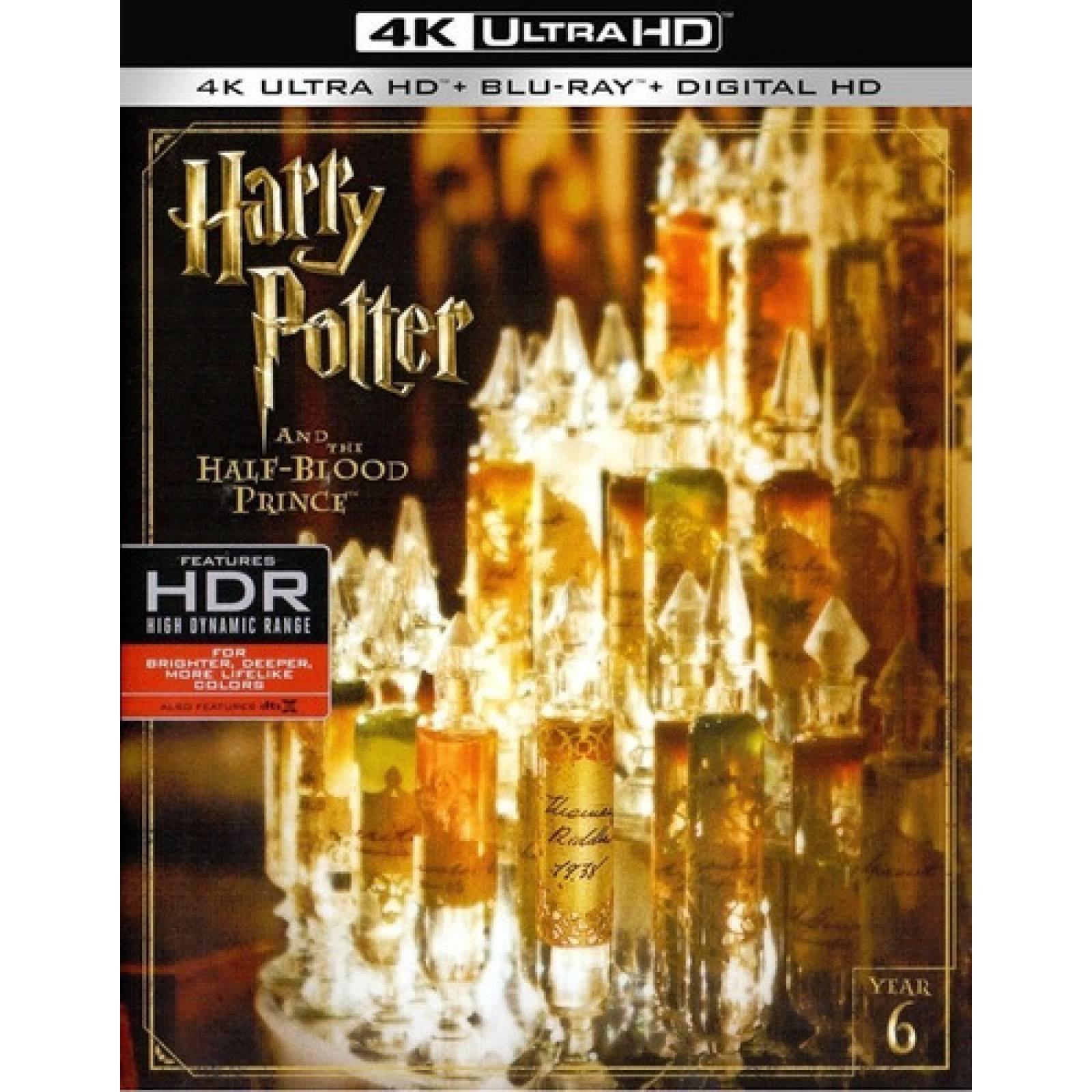 Harry Potter Misterio Principe Año 6 Pelicula 4k Ultra Hd