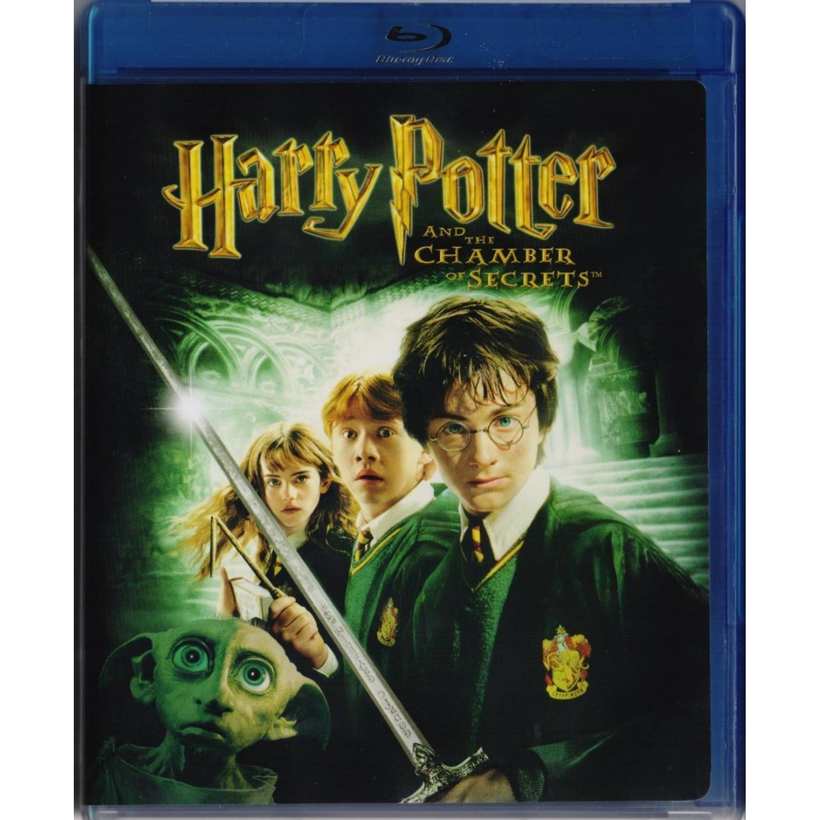 Harry Potter Y La Camara Secreta Año 2 Dos Pelicula Blu-ray